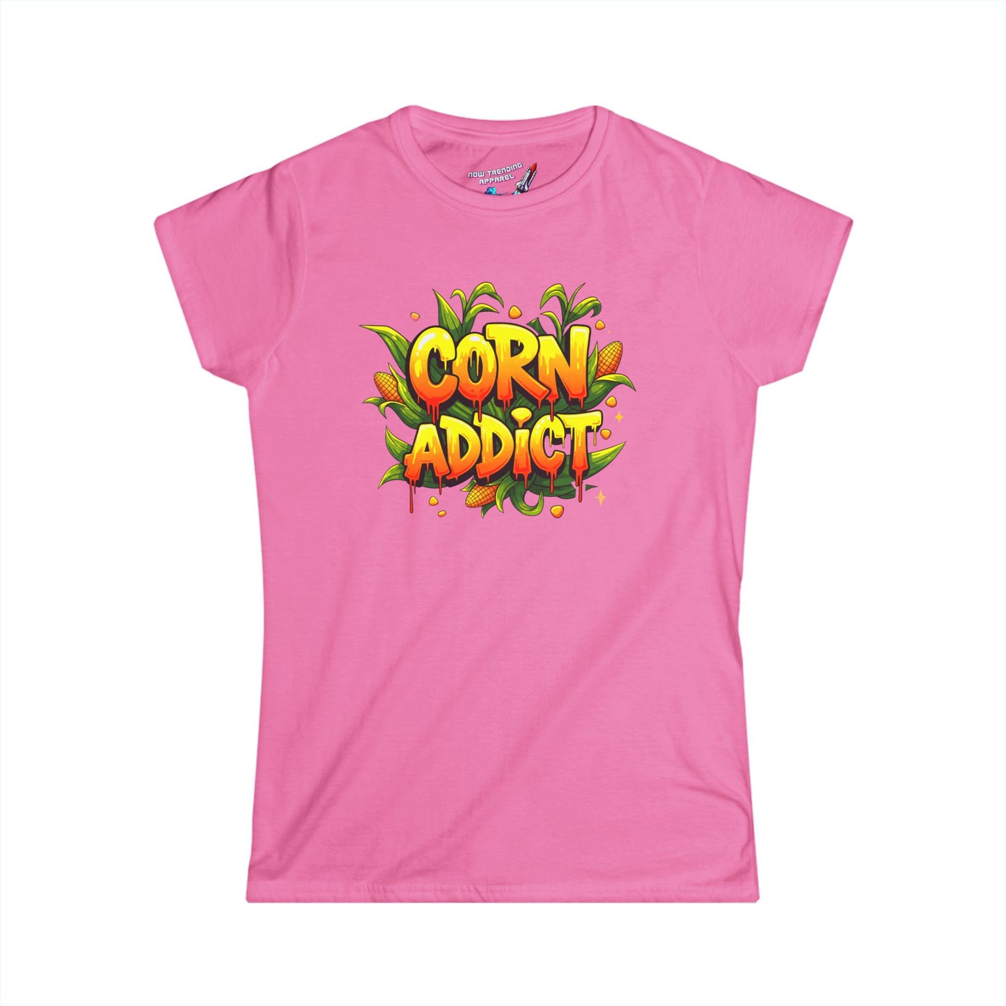 ‘Corn Addict’ Women's Graphic T-Shirt