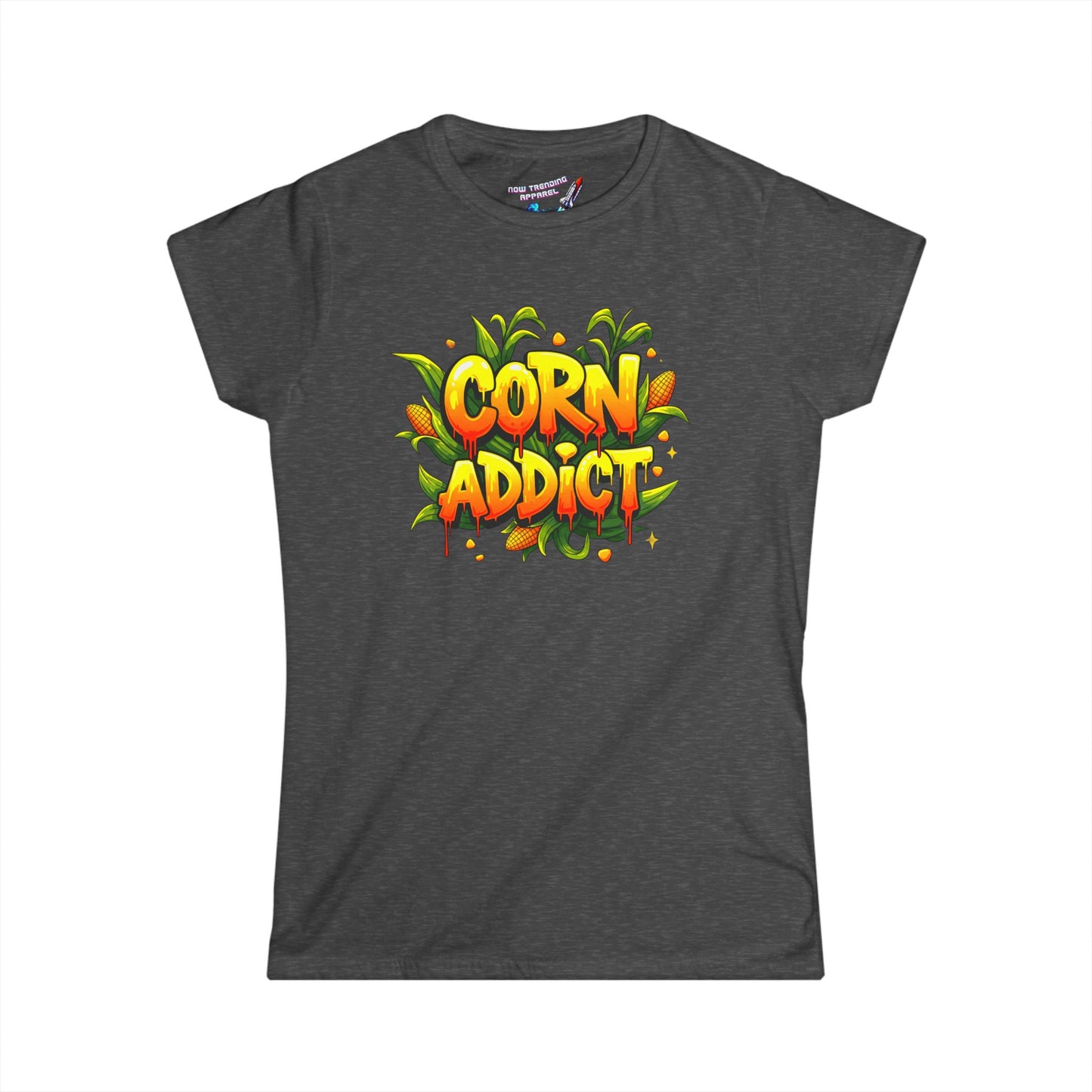 ‘Corn Addict’ Women's Graphic T-Shirt