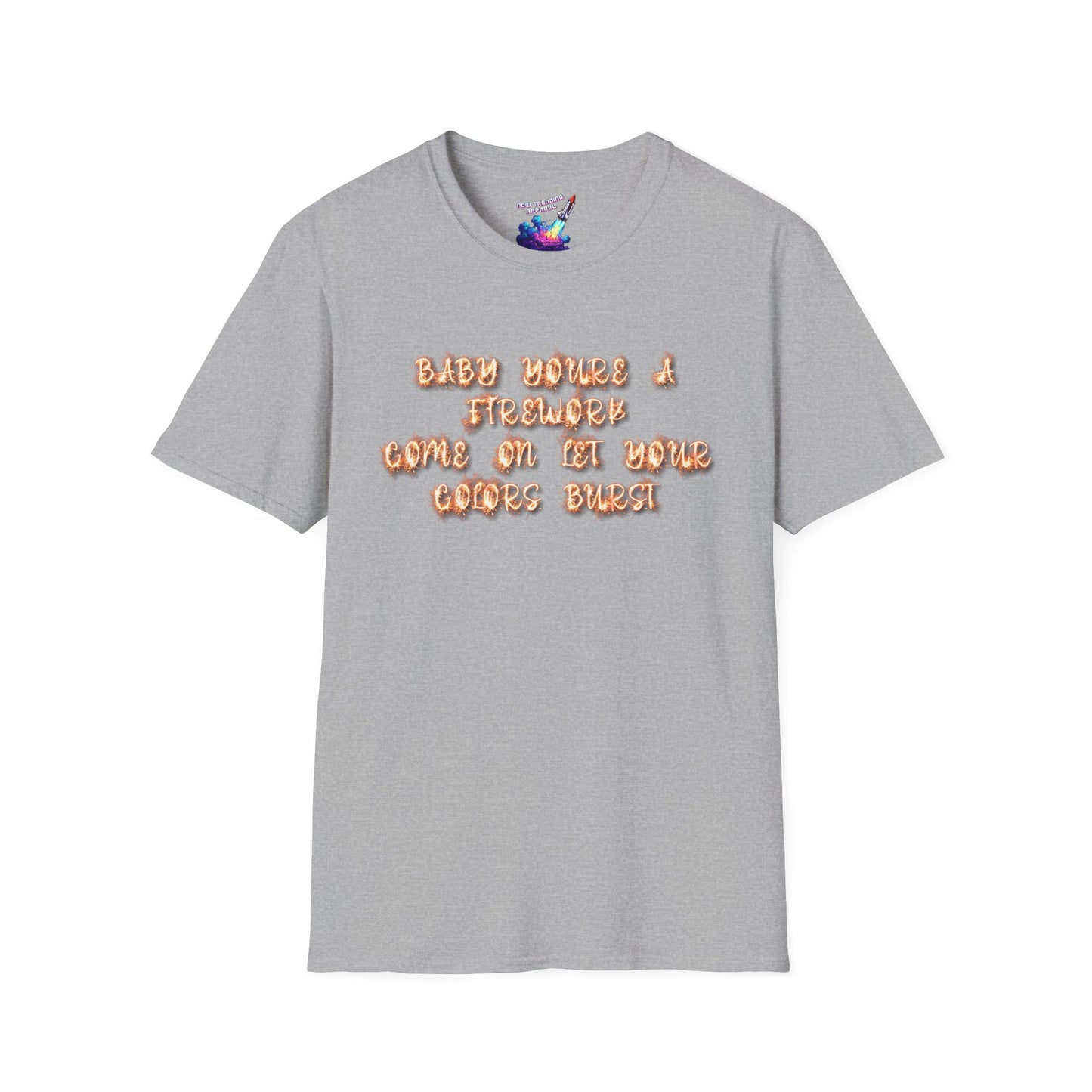 'Fireworks' Unisex Graphic T-Shirt