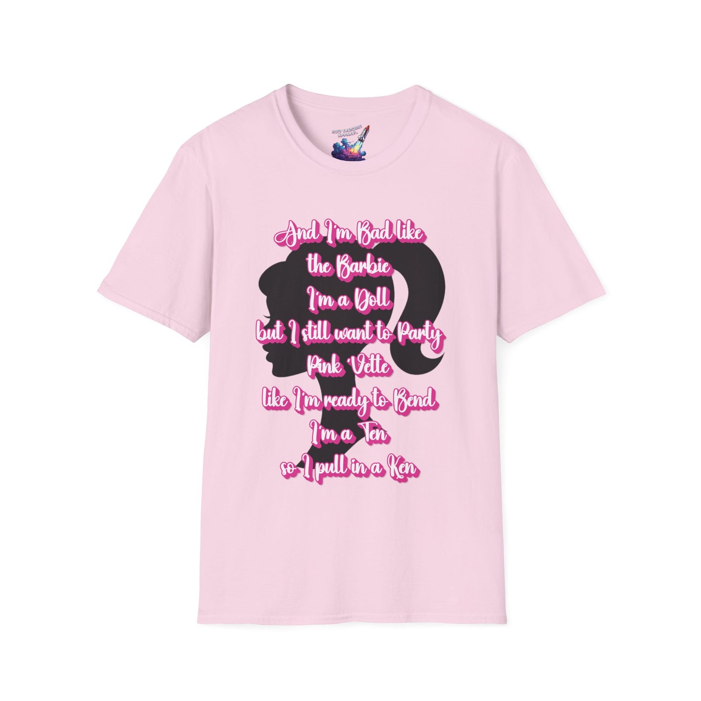 'Bad Like Barbie' Unisex Graphic T-Shirt
