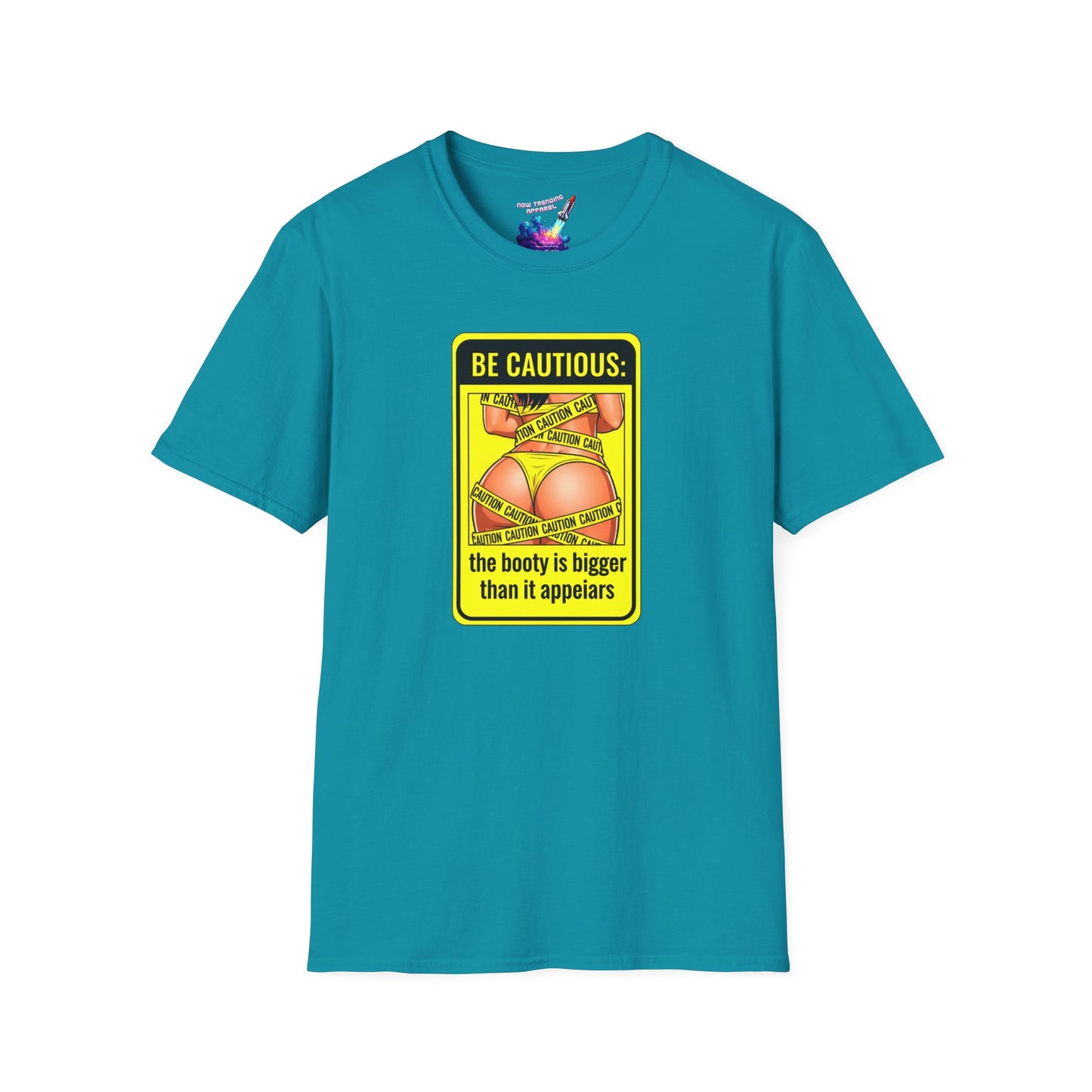 'Be Cautious' Unisex Graphic T-Shirt