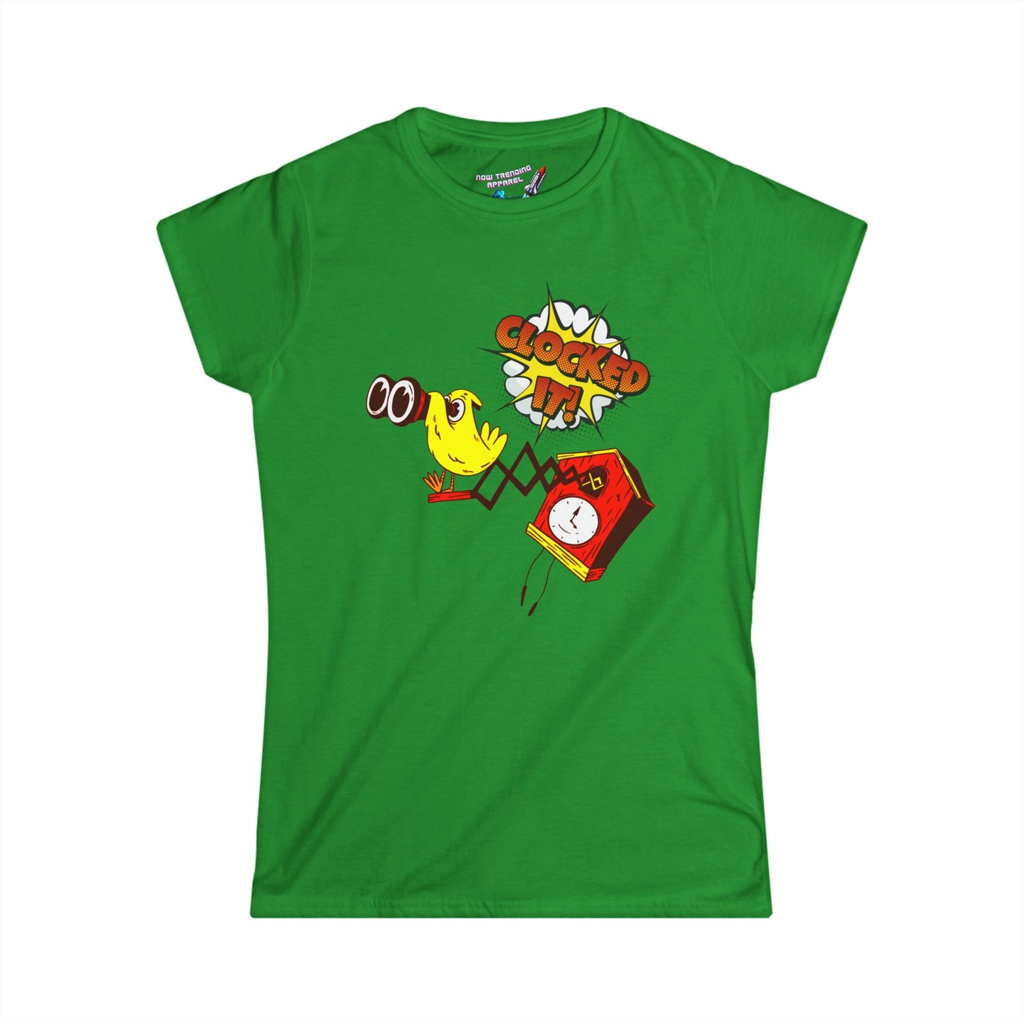 'Clocked It' Women's Graphic T-Shirt