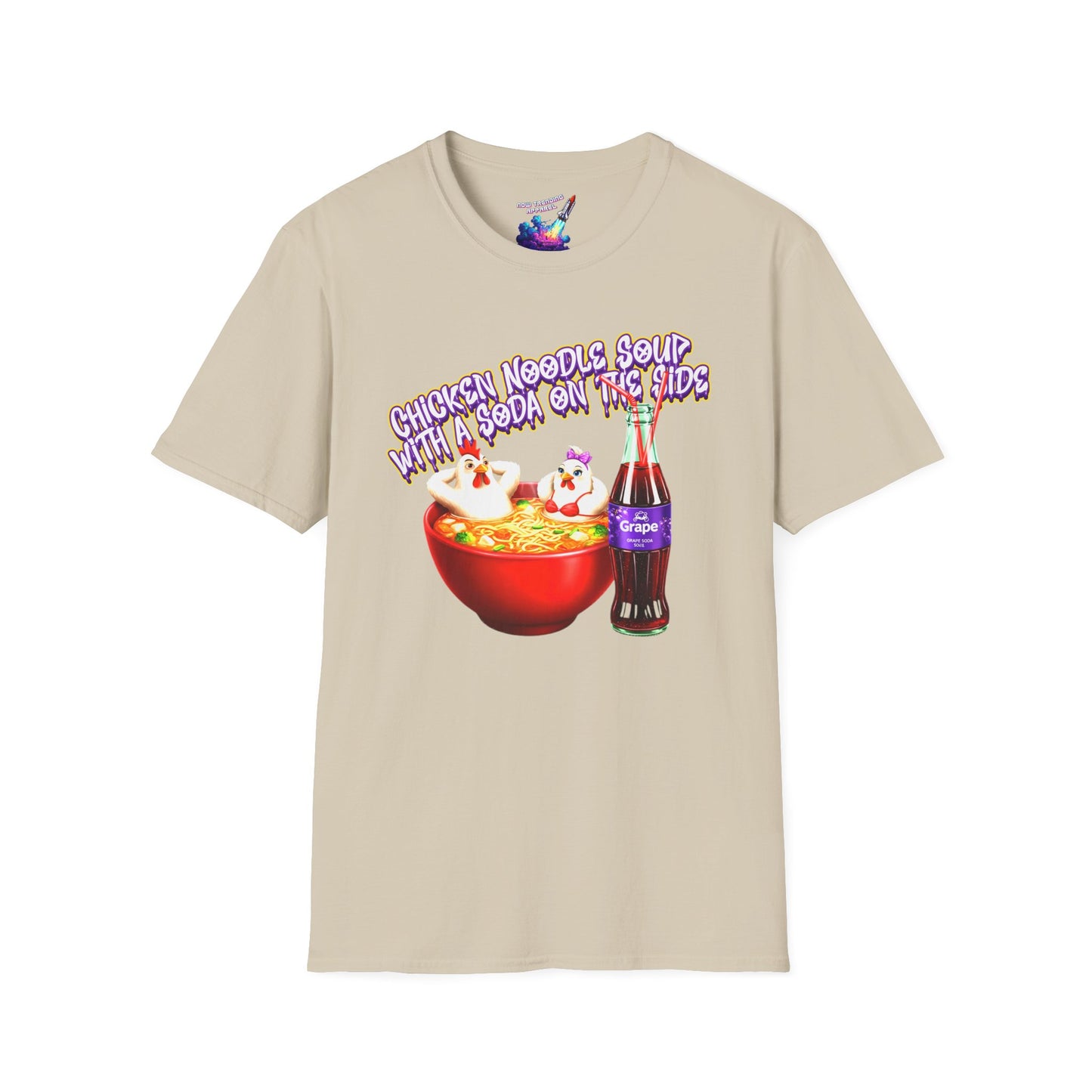 'Chicken Noodle' Unisex Graphic T-Shirt