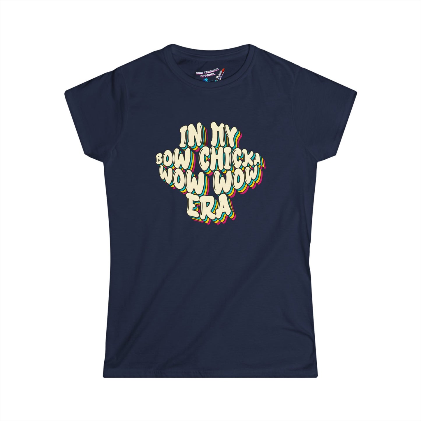 ‘Bow Chicka Wow Wow Era’ Women's Graphic T-Shirt