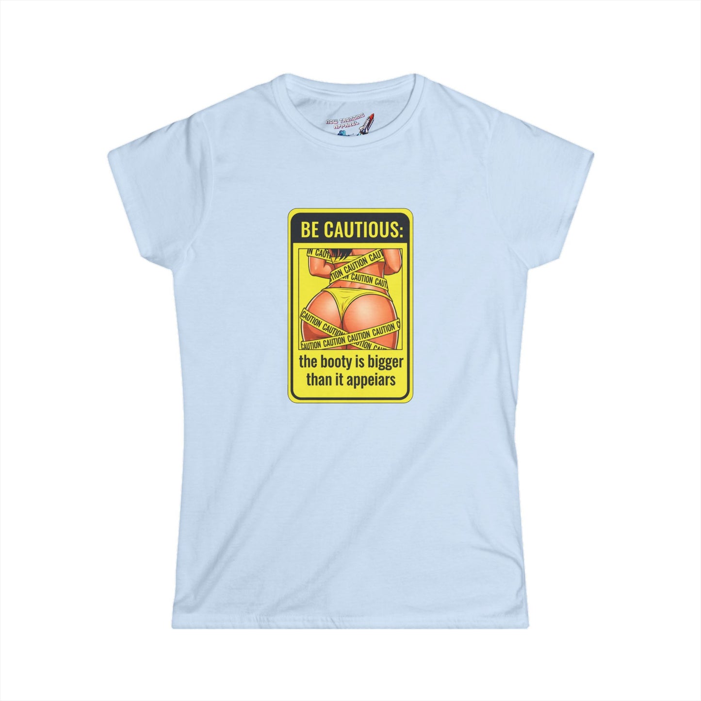 ‘Be Cautious’ Women's Graphic T-Shirt