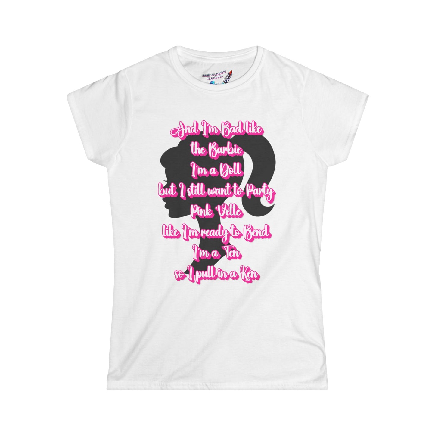 'Bad Like Barbie' Women's Graphic T-shirt
