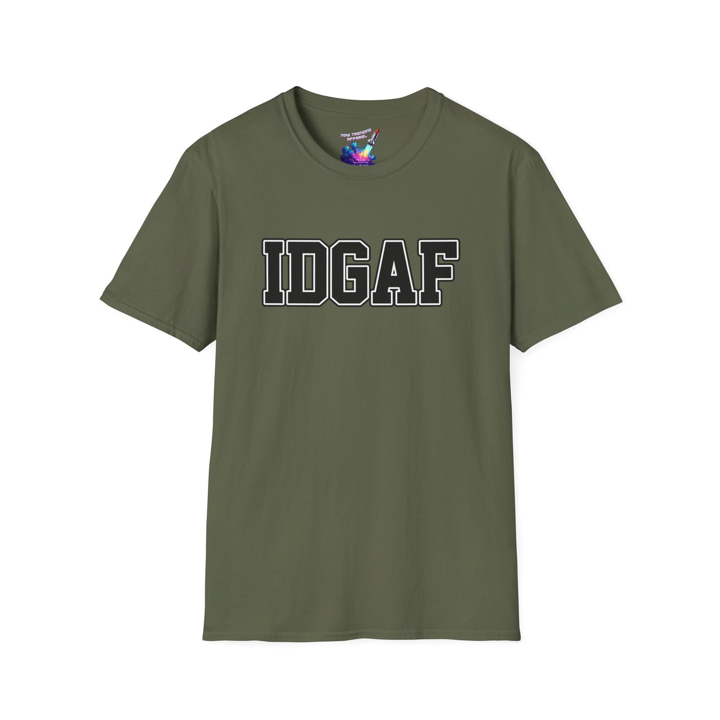 'IDGAF' Unisex Graphic T-Shirt