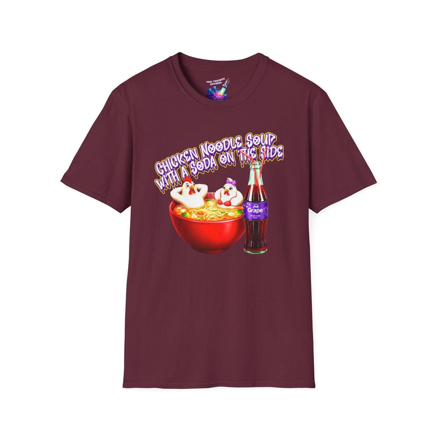 'Chicken Noodle' Unisex Graphic T-Shirt