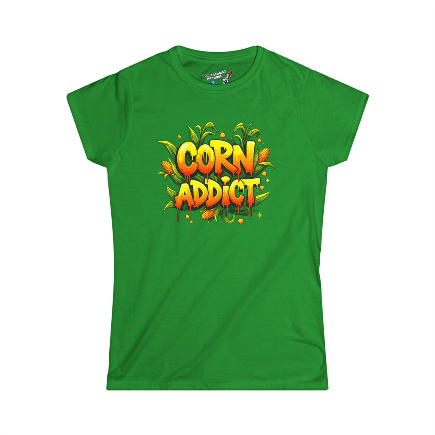 ‘Corn Addict’ Women's Graphic T-Shirt