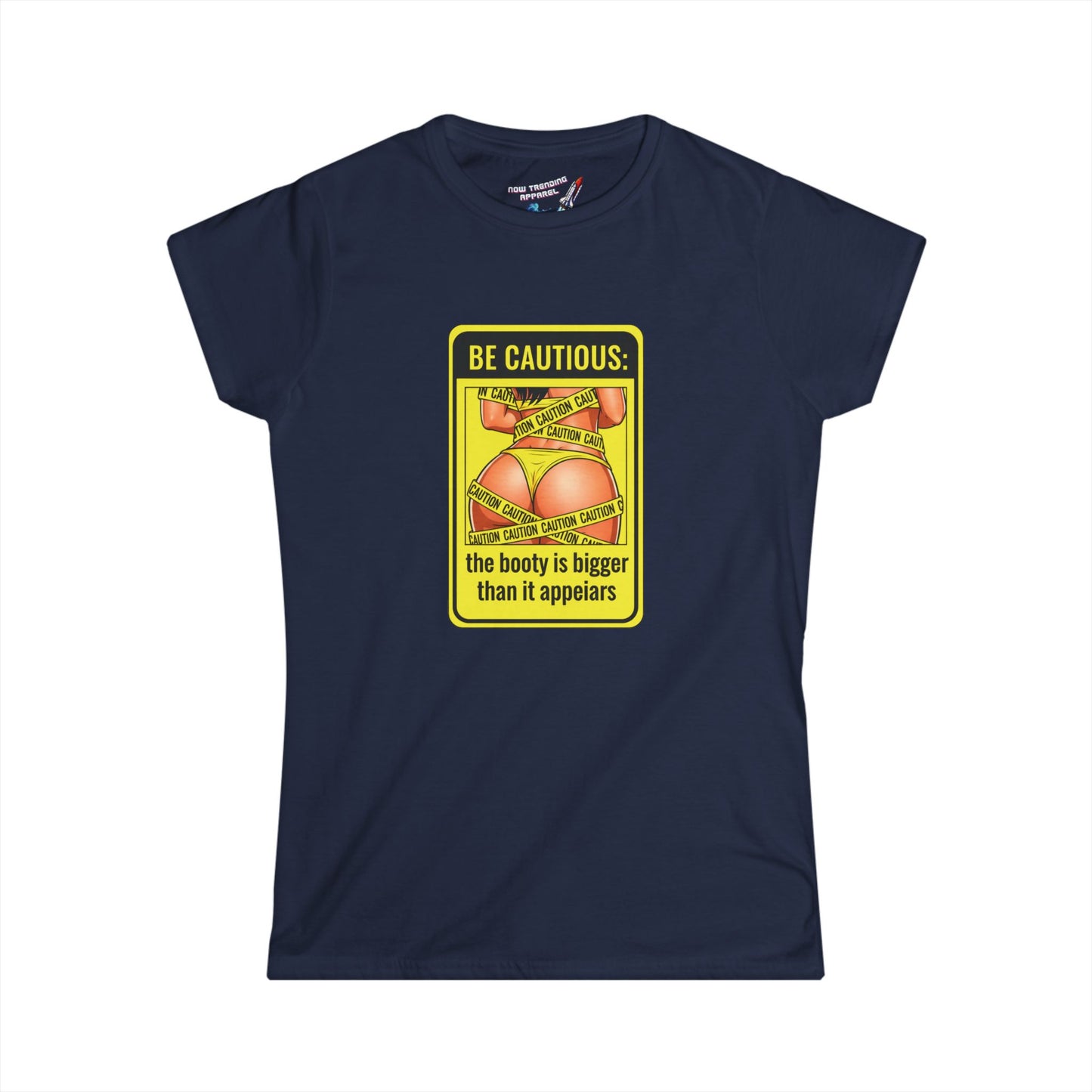 ‘Be Cautious’ Women's Graphic T-Shirt