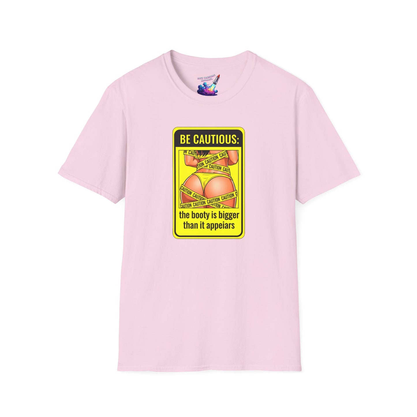 'Be Cautious' Unisex Graphic T-Shirt