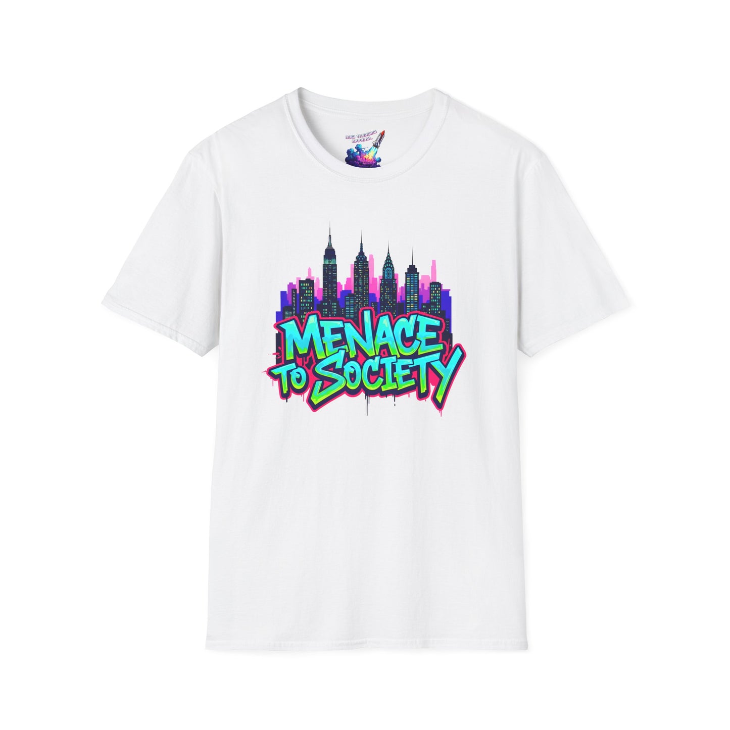 'Menace to Society' Unisex Graphic T-Shirt