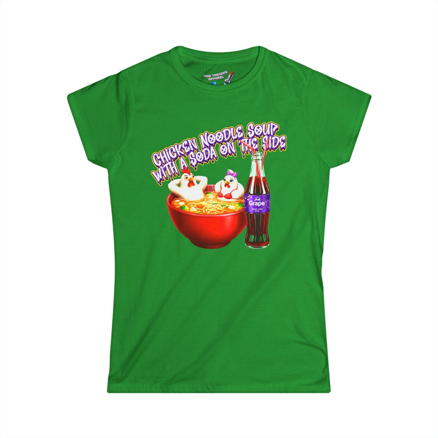 ‘Chicken Noodle’ Women's Graphic T-Shirt