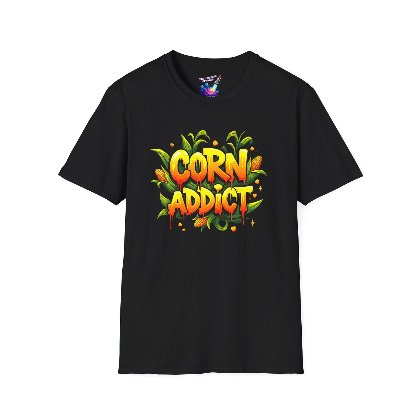 ‘Corn Addict’ Unisex Graphic T-Shirt