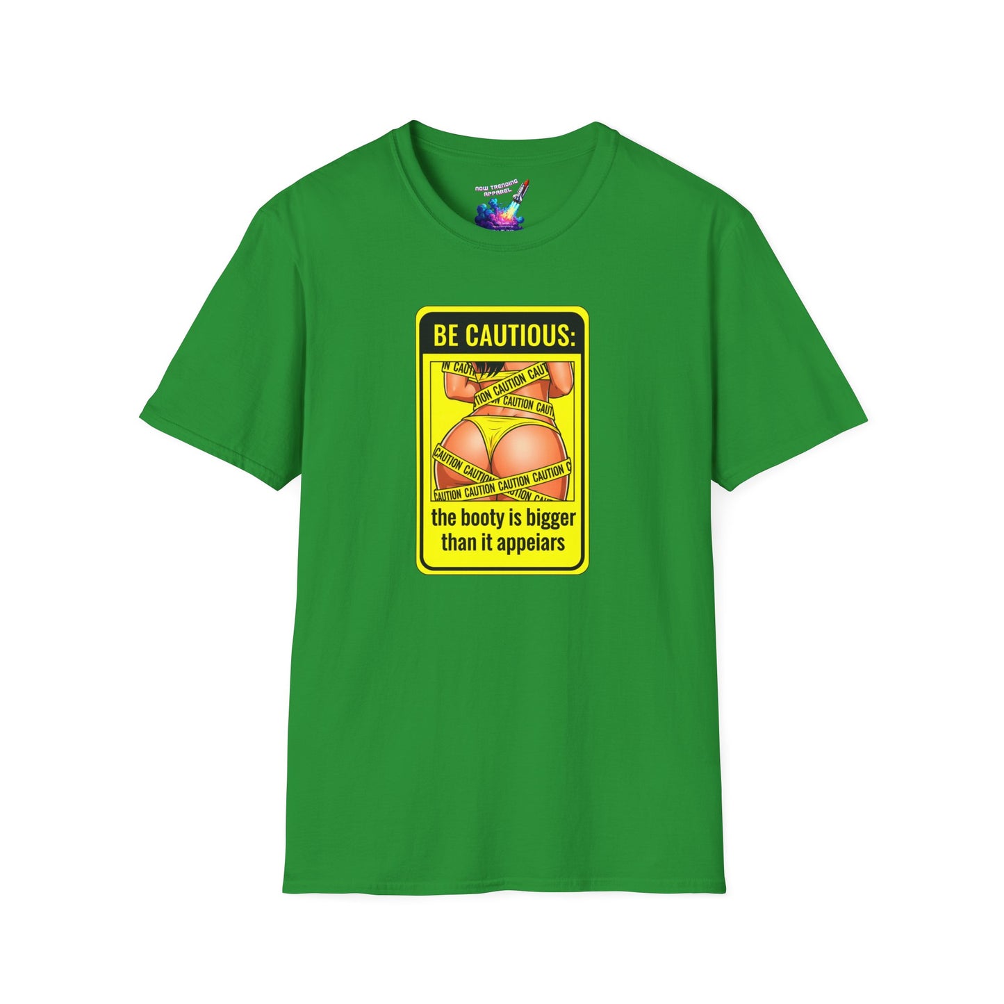'Be Cautious' Unisex Graphic T-Shirt