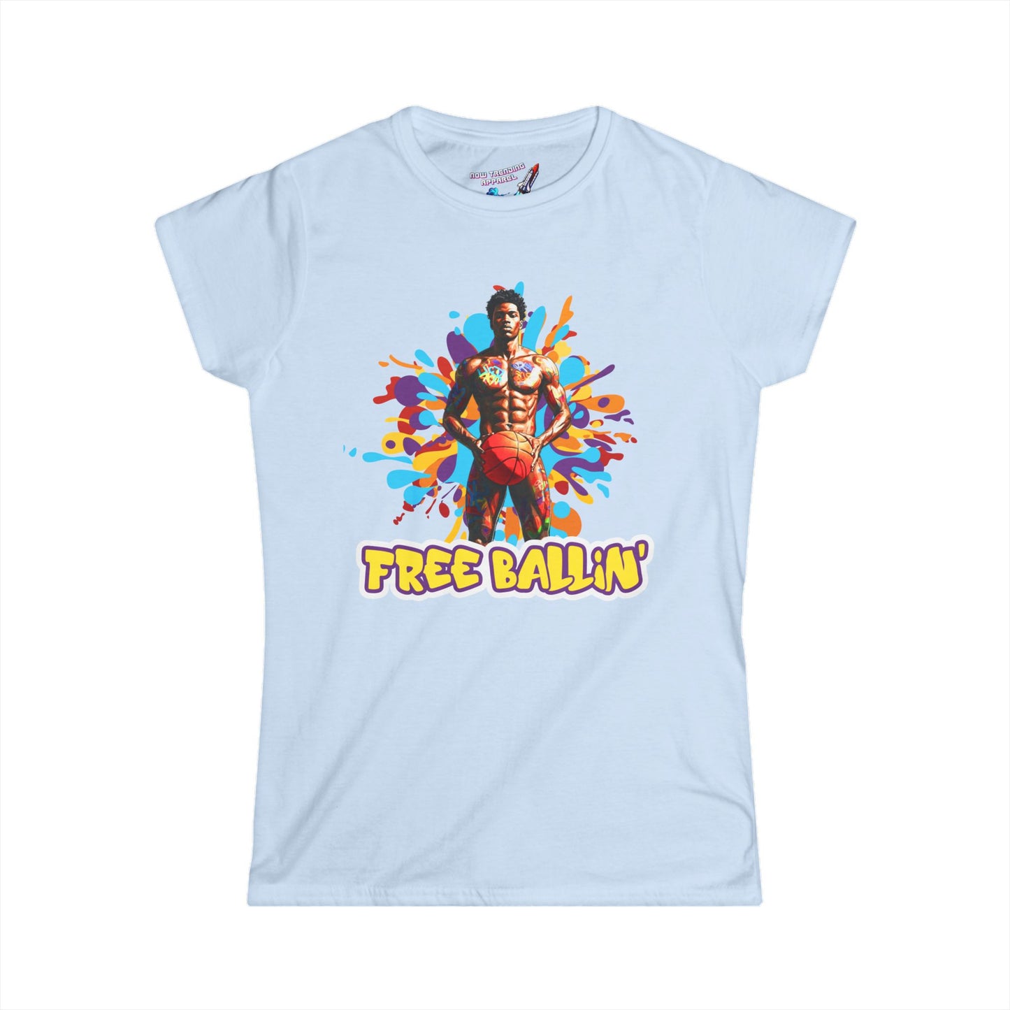 'Free Ballin' Women's Graphic T-Shirt