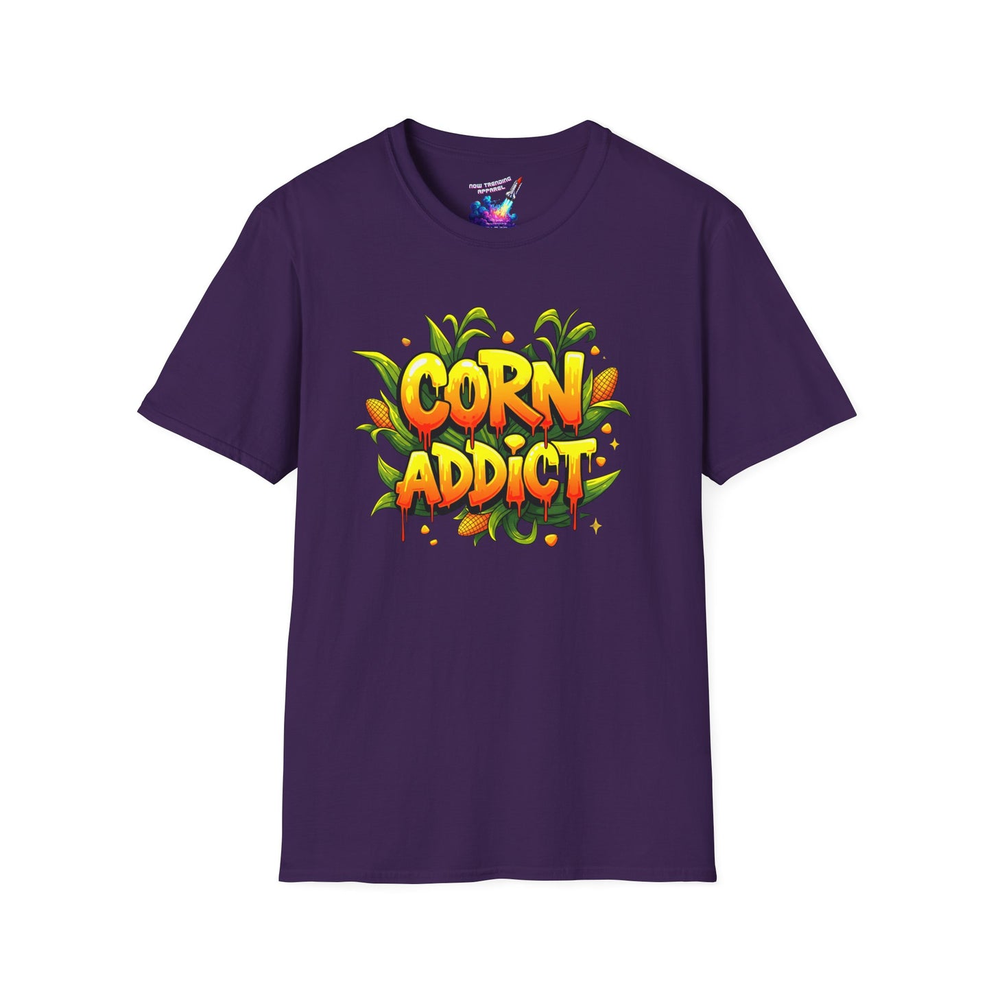 ‘Corn Addict’ Unisex Graphic T-Shirt