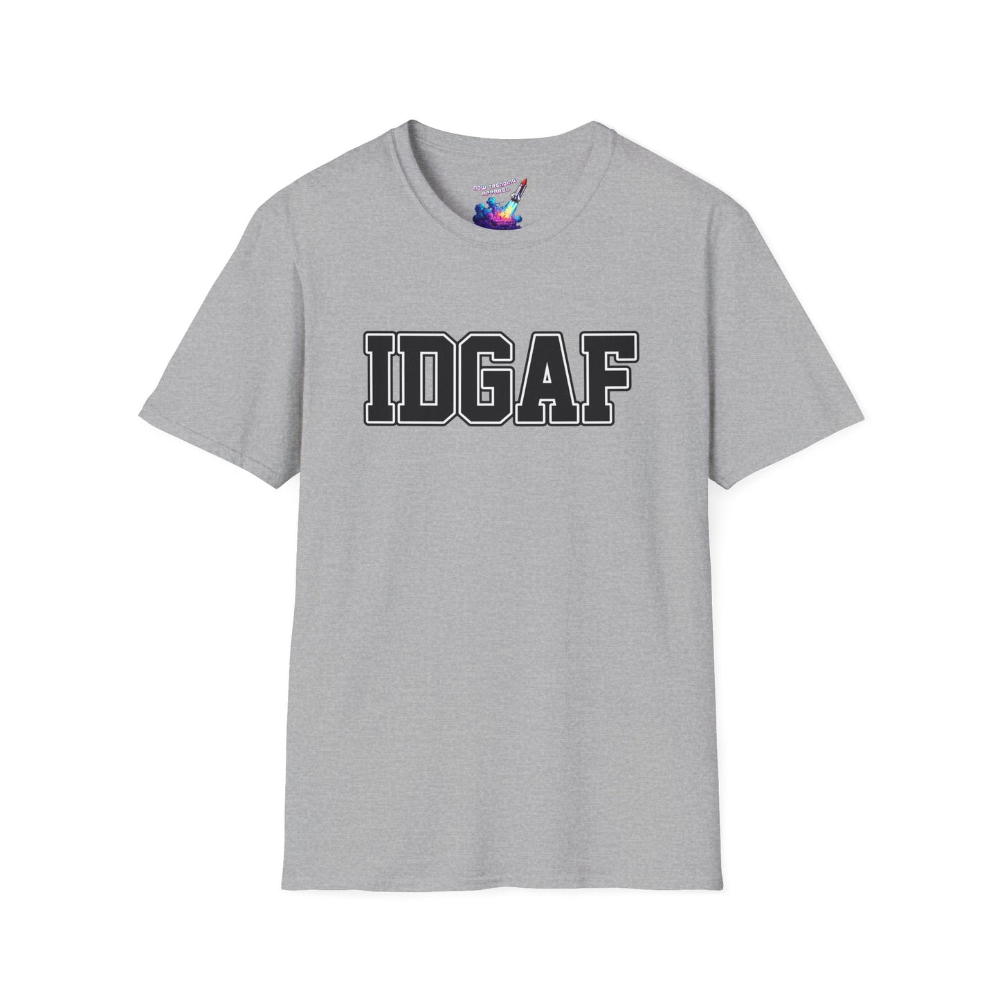 'IDGAF' Unisex Graphic T-Shirt