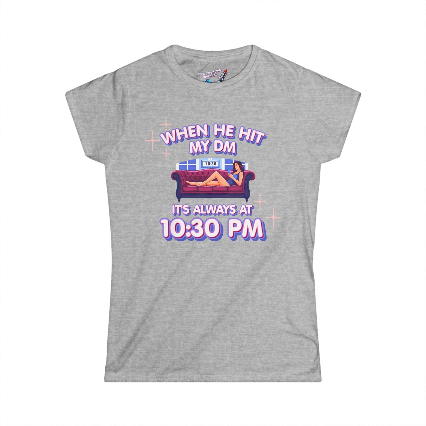 'Hit My DM' Women's Graphic T-Shirt