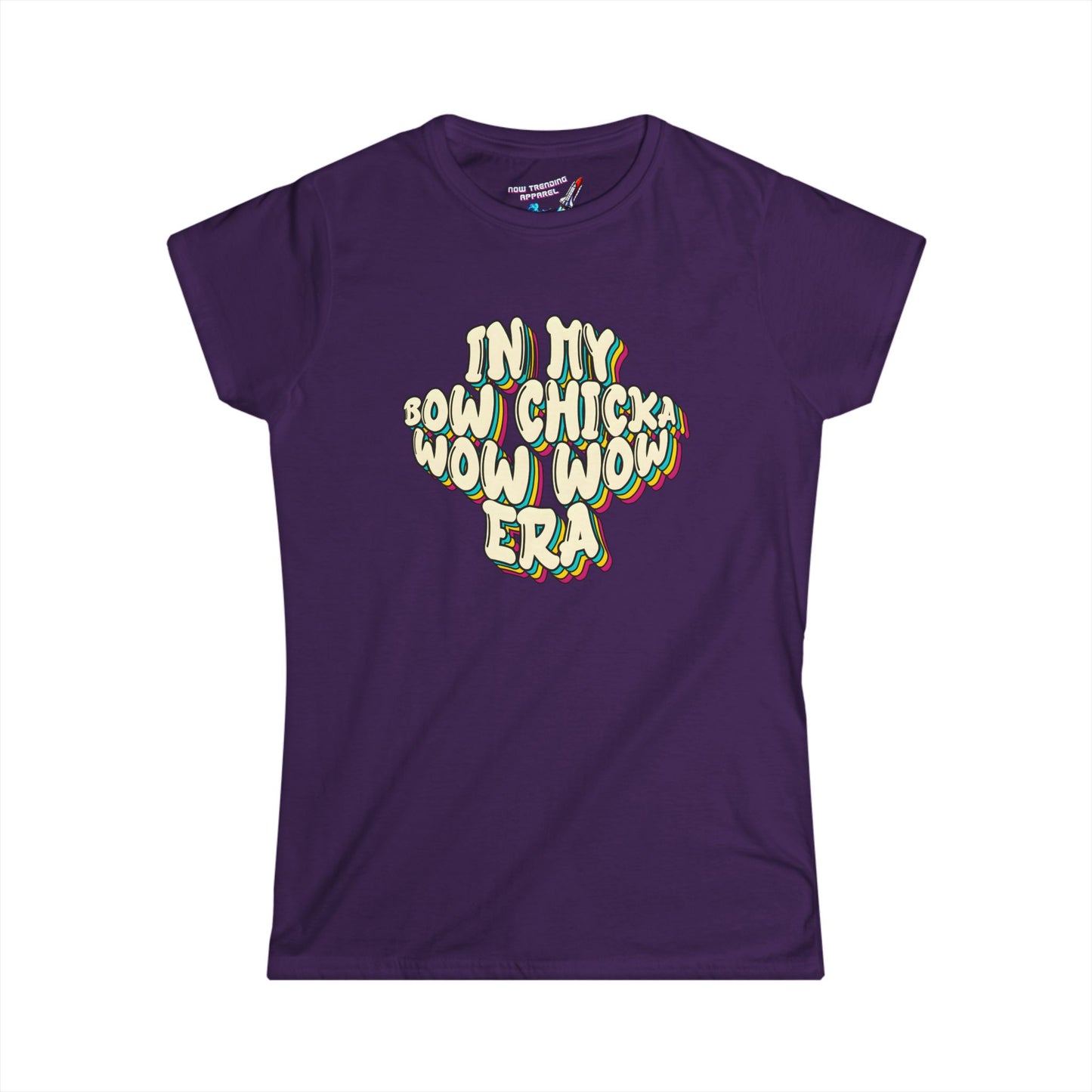 ‘Bow Chicka Wow Wow Era’ Women's Graphic T-Shirt