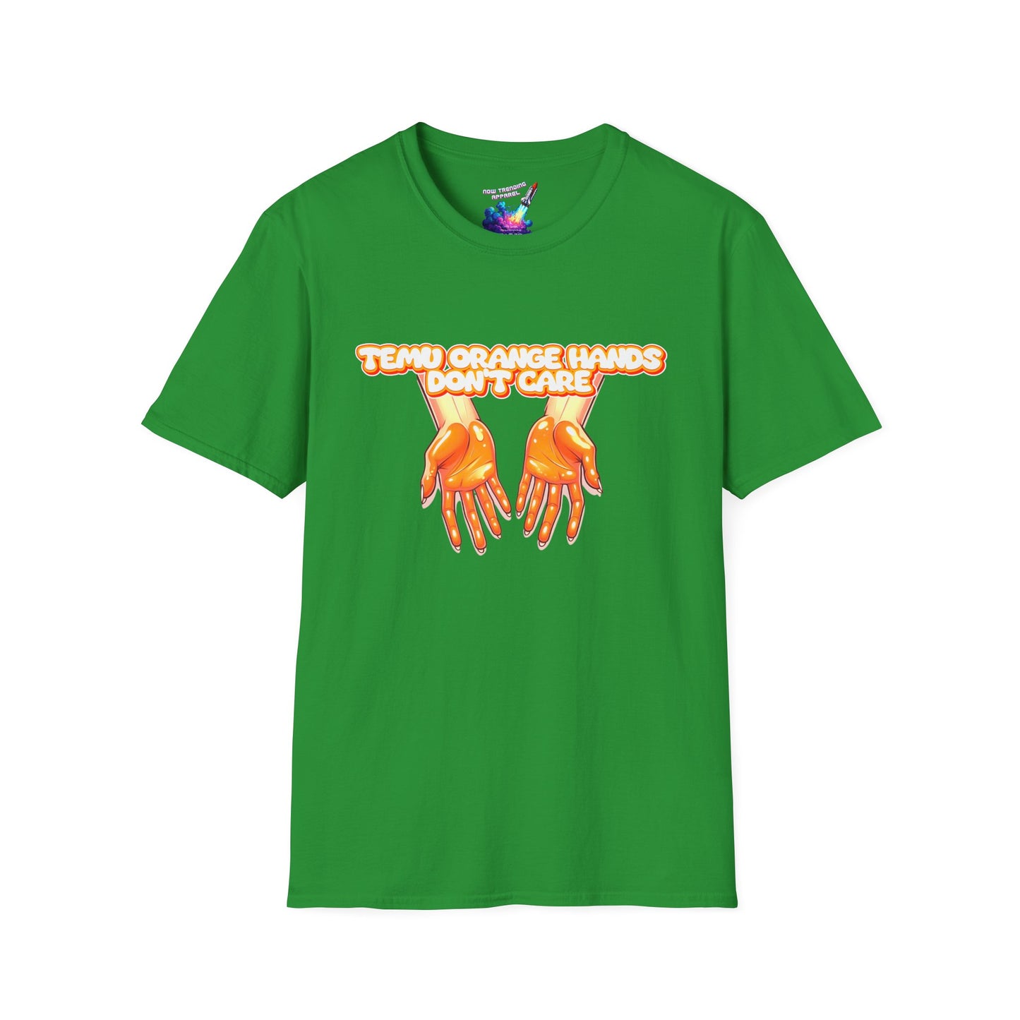 'Temu Orange Hands' Unisex Graphic T-Shirt