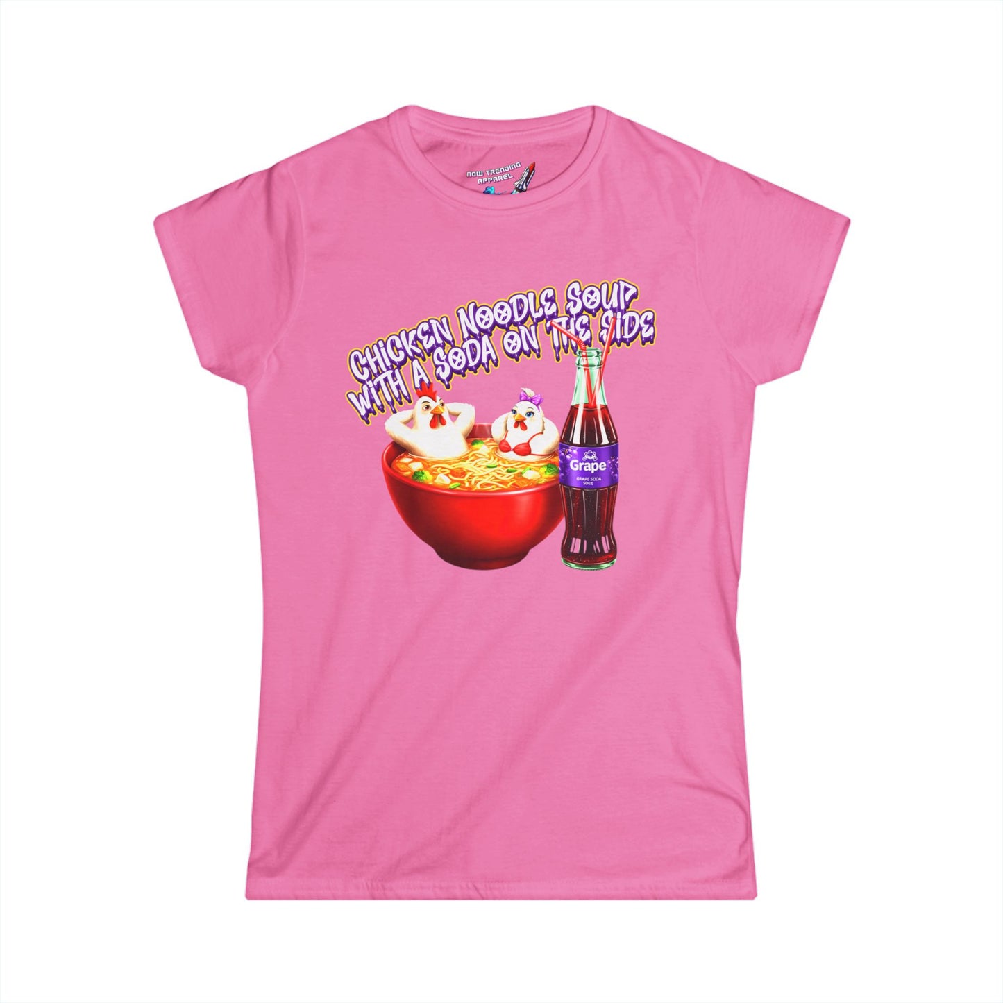 ‘Chicken Noodle’ Women's Graphic T-Shirt