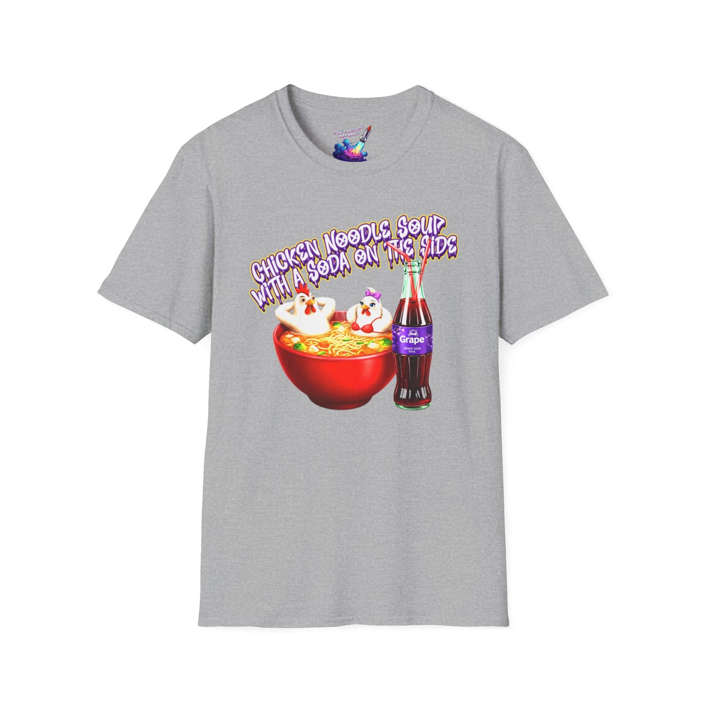 'Chicken Noodle' Unisex Graphic T-Shirt