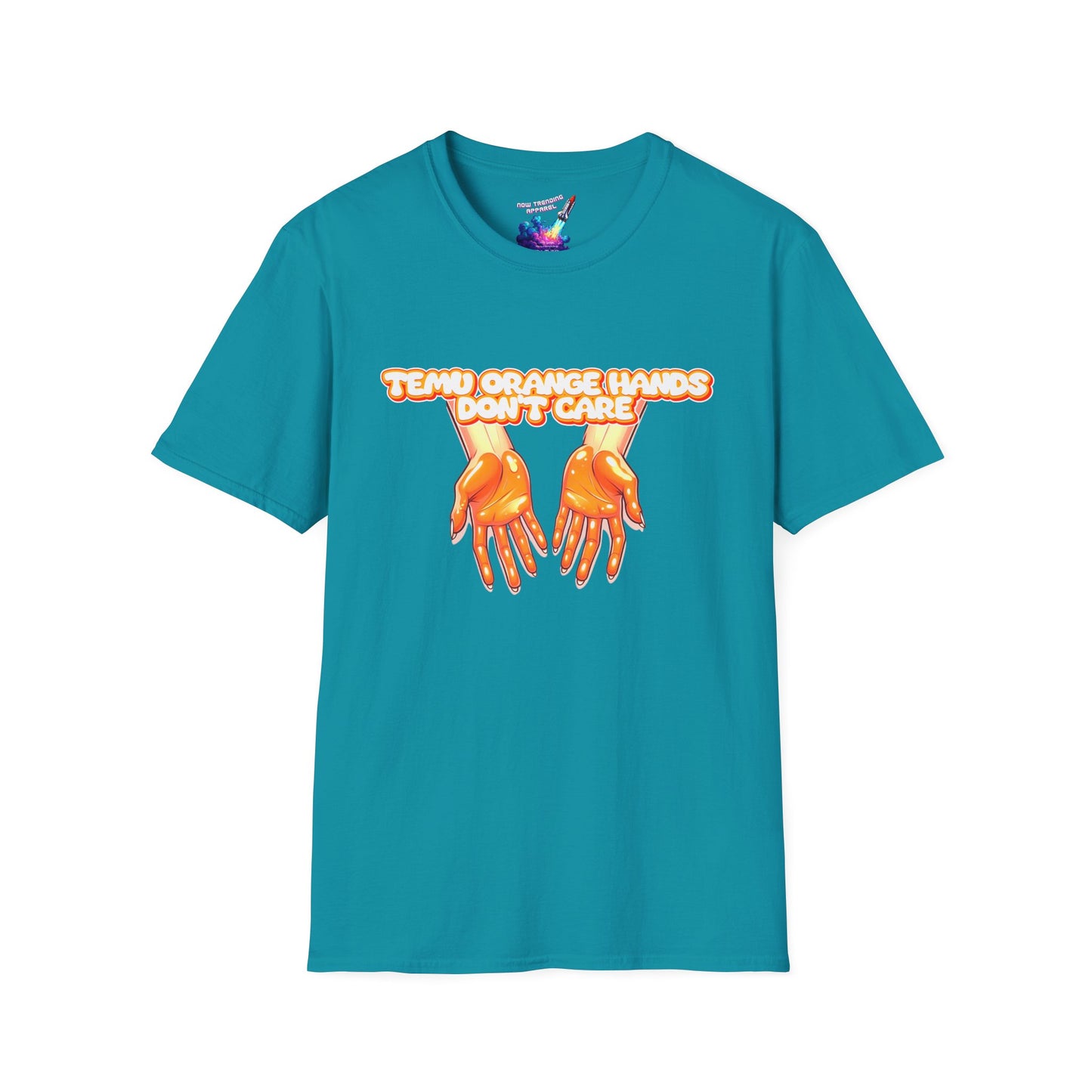 'Temu Orange Hands' Unisex Graphic T-Shirt