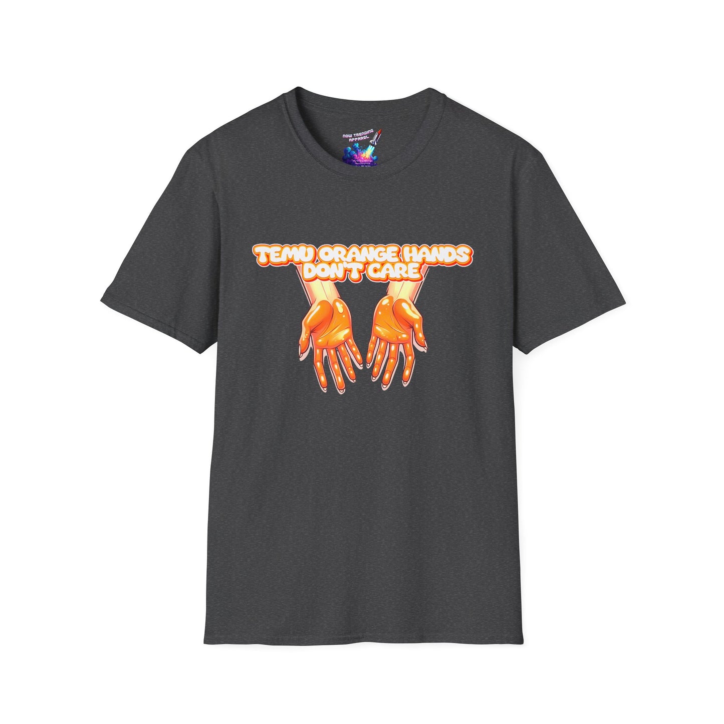 'Temu Orange Hands' Unisex Graphic T-Shirt
