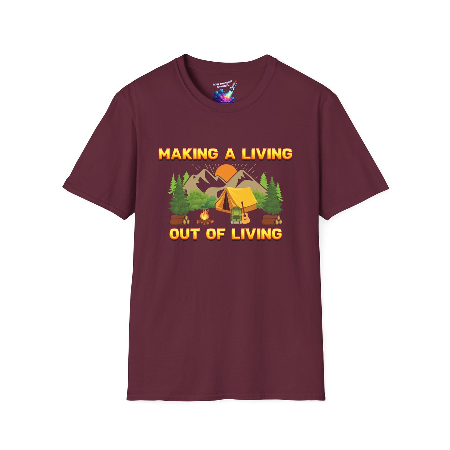'Making a Living' Unisex Graphic T-Shirt