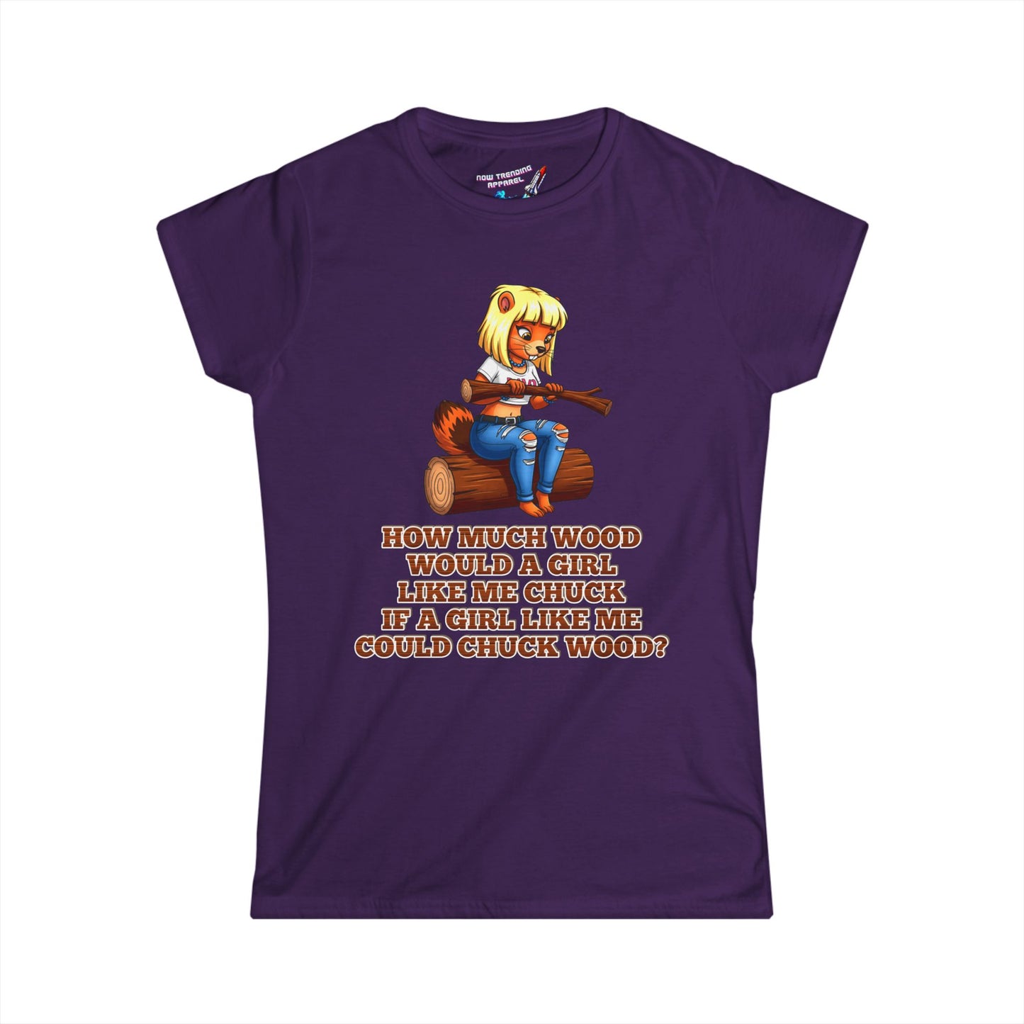 ‘Woodchuck’ Women's Graphic T-Shirt