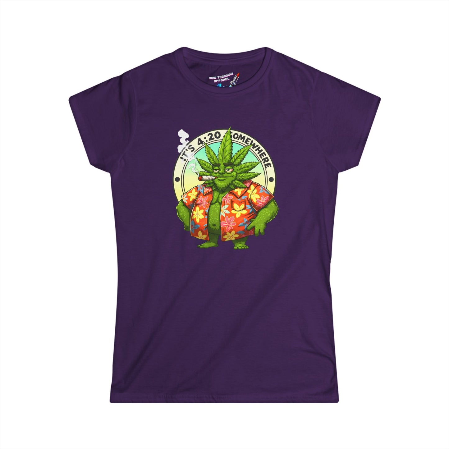 'It's 4:20 Somewhere' Women's Graphic T-Shirt