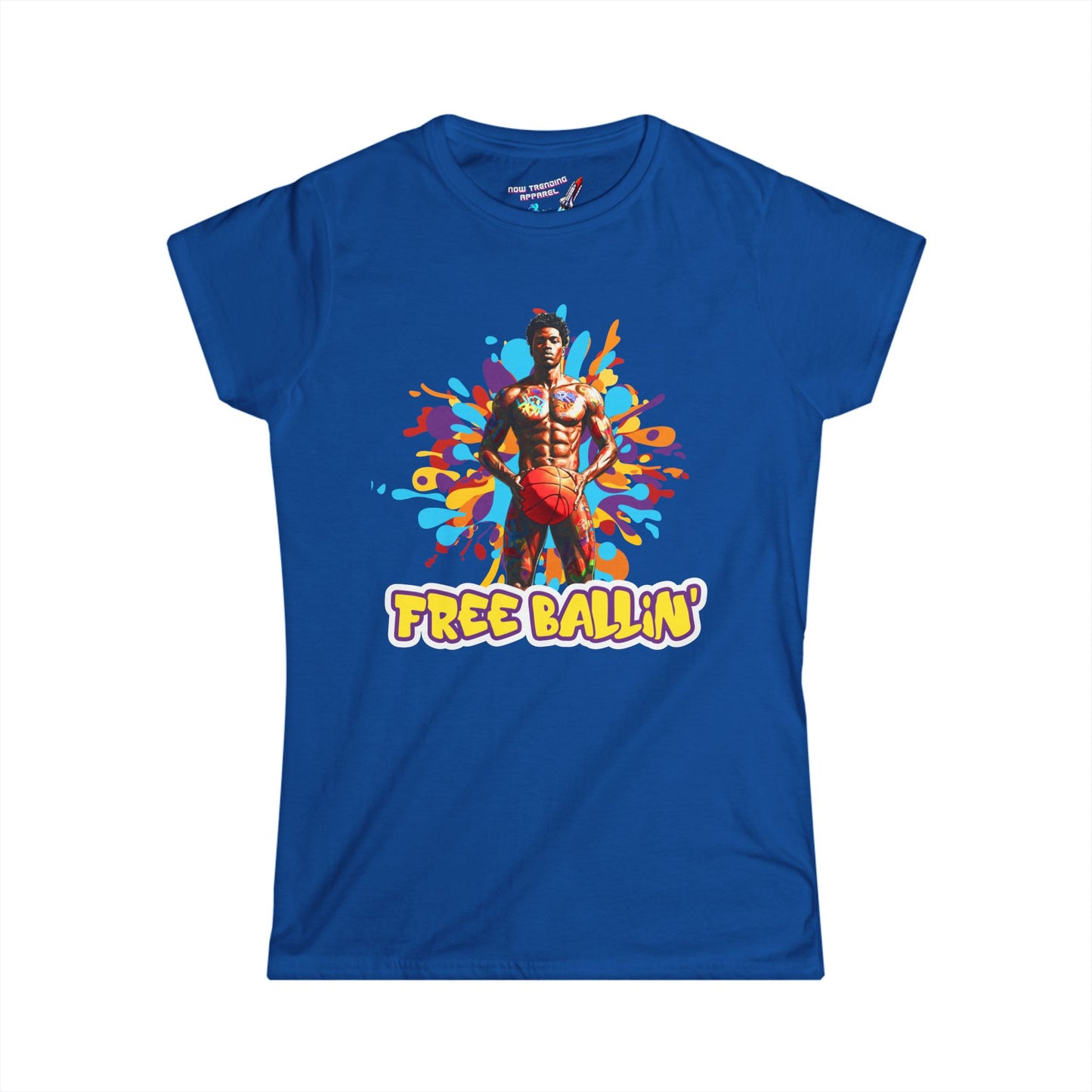 'Free Ballin' Women's Graphic T-Shirt