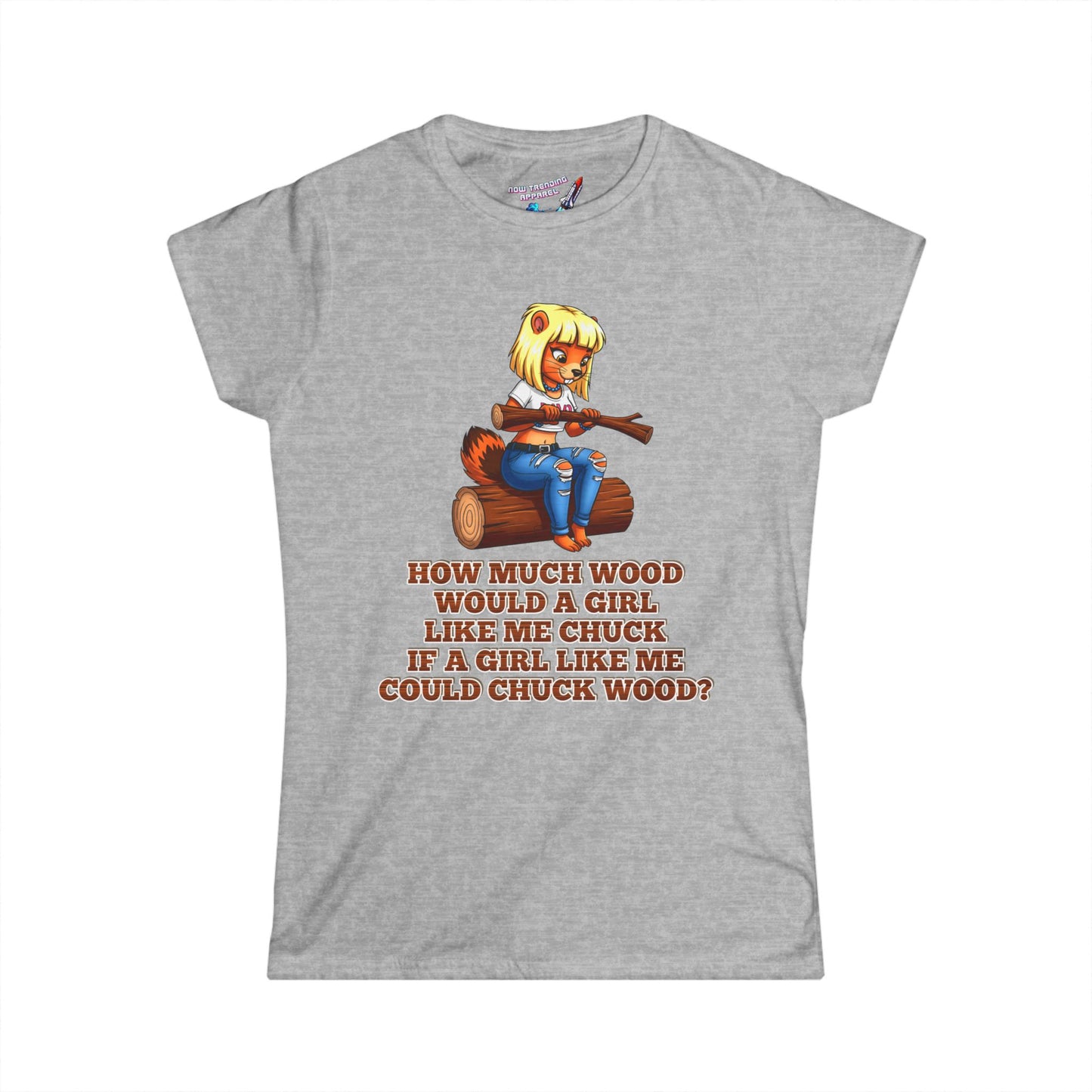 ‘Woodchuck’ Women's Graphic T-Shirt
