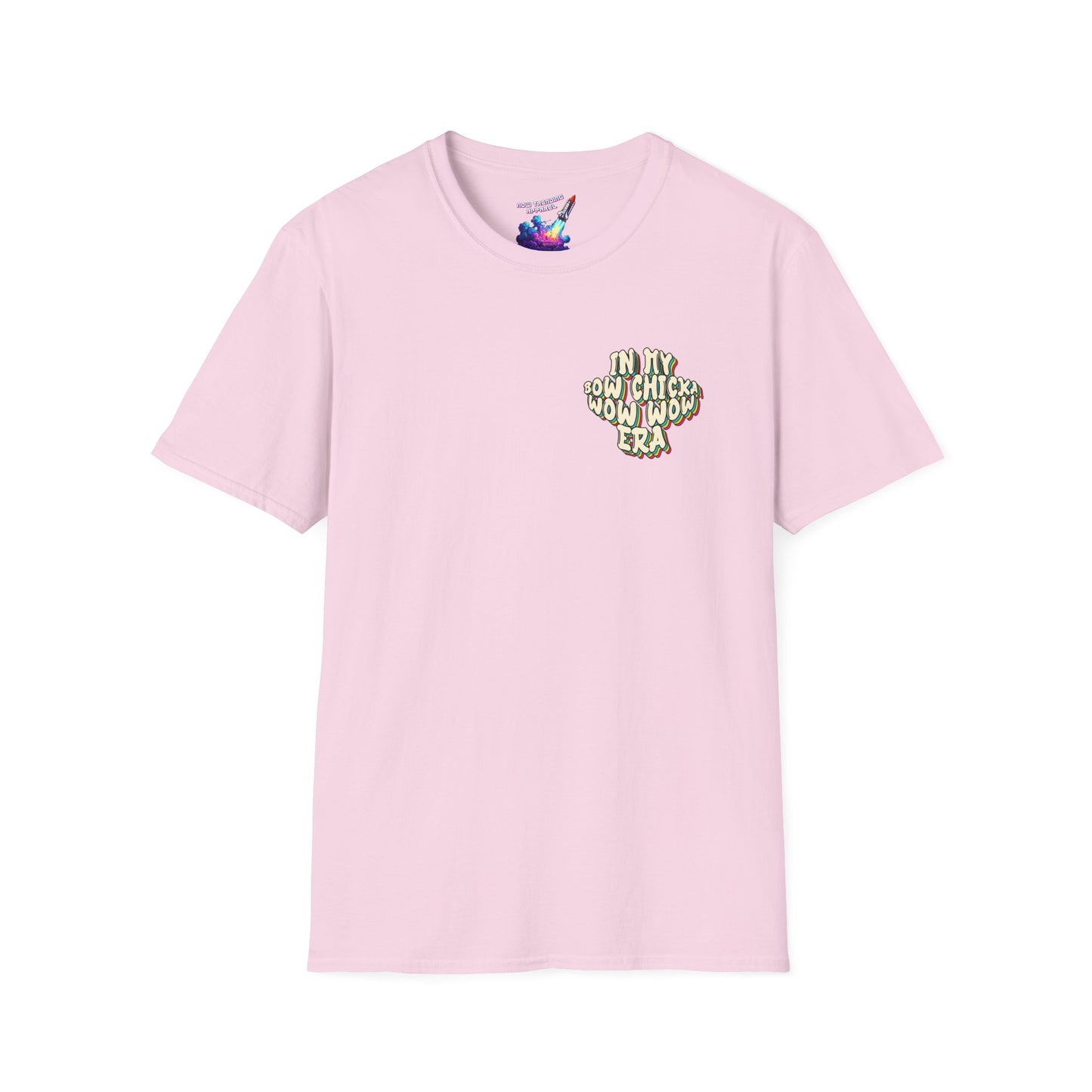 ‘Bow Chicka Wow Wow Era’ Unisex Double-Sided Graphic T-Shirt