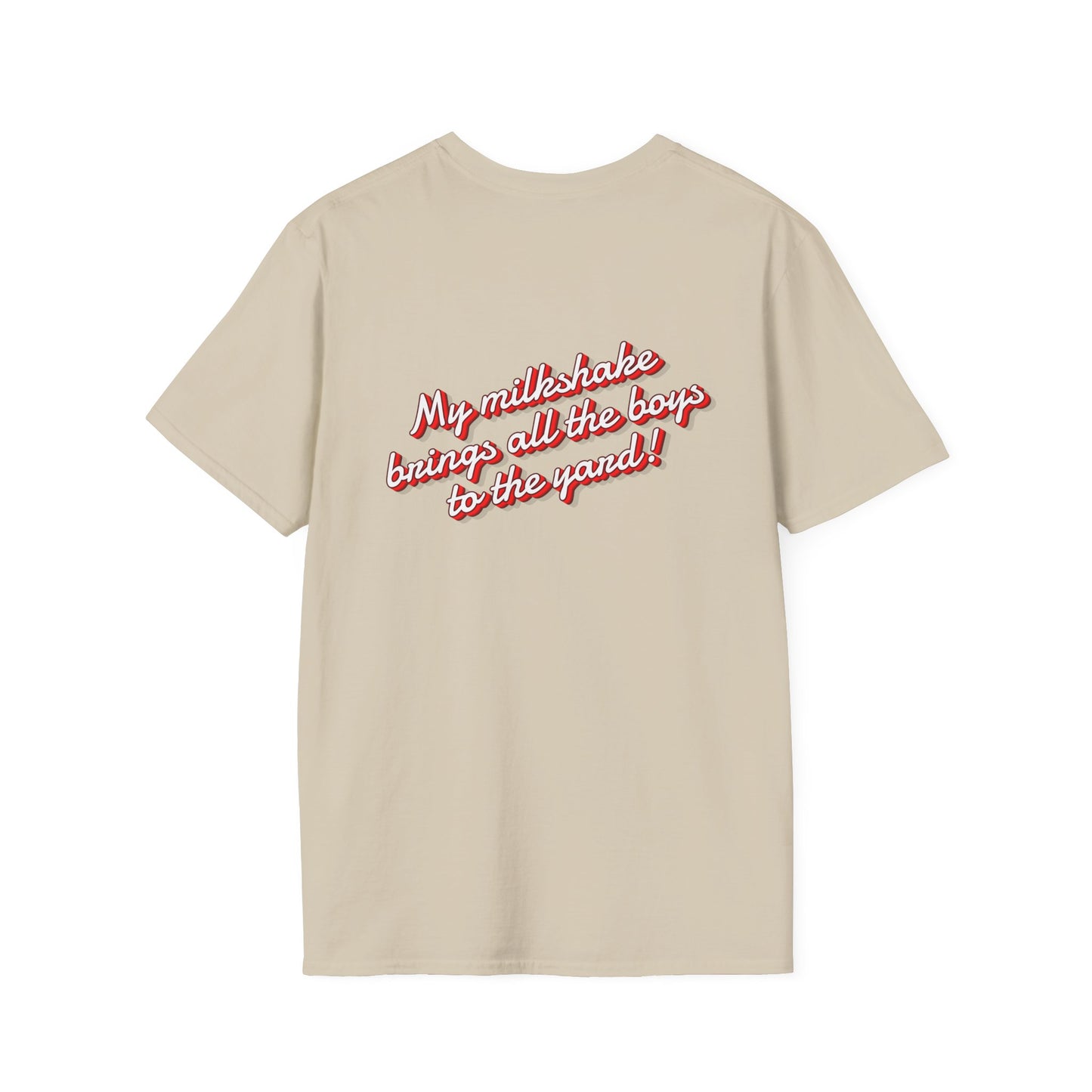 'Milkshake' Unisex Double-Sided Graphic T-Shirt