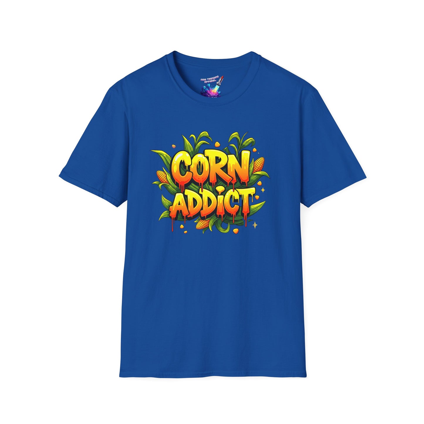 ‘Corn Addict’ Unisex Graphic T-Shirt