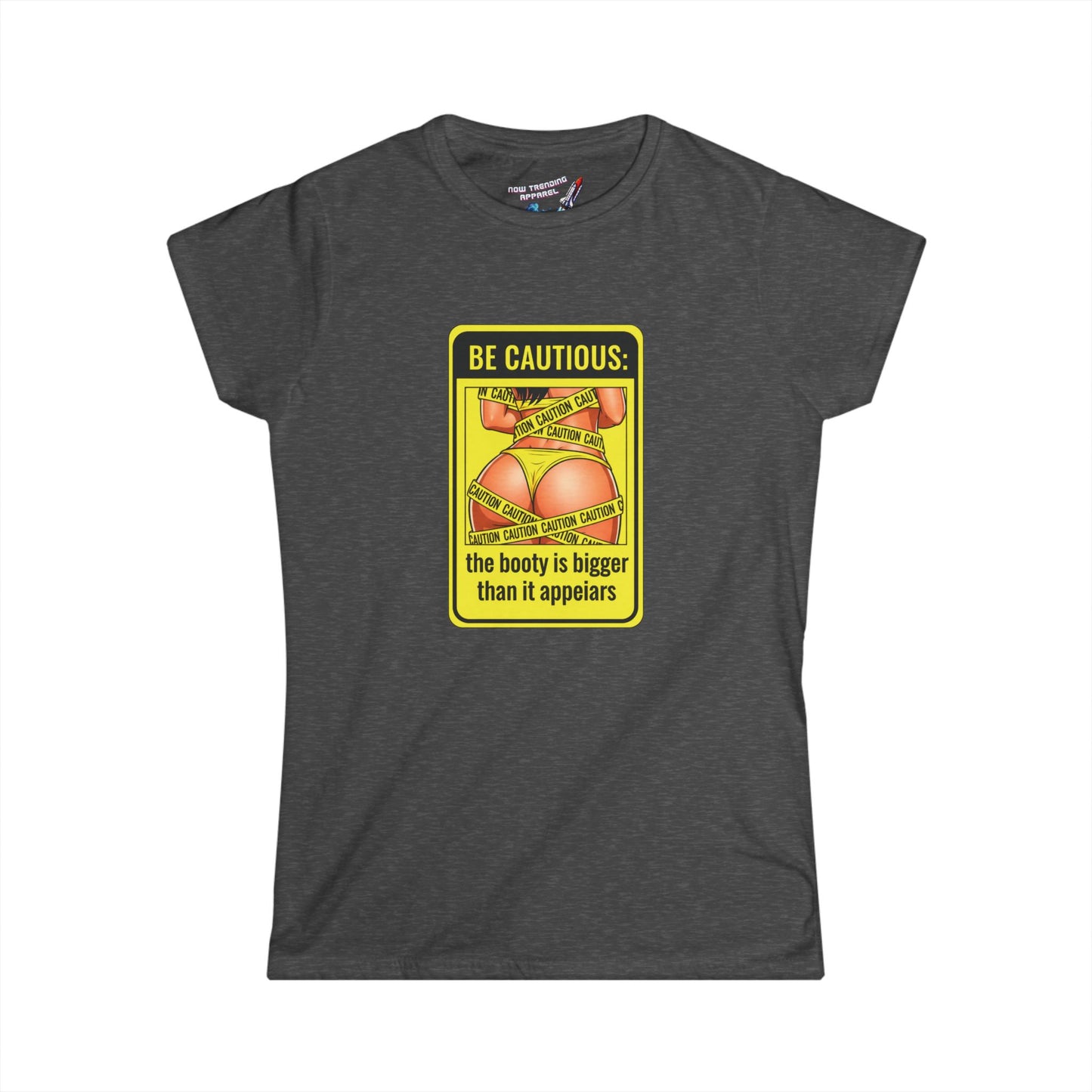 ‘Be Cautious’ Women's Graphic T-Shirt