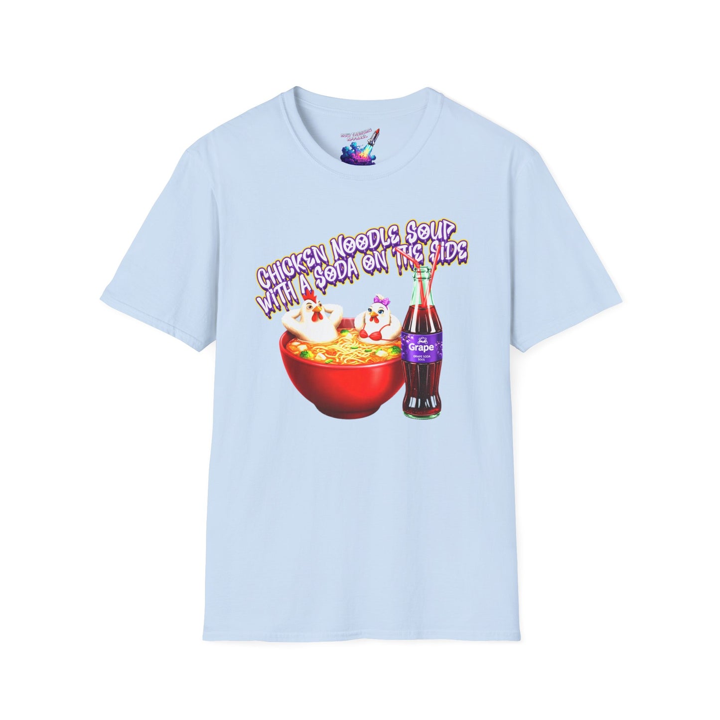 'Chicken Noodle' Unisex Graphic T-Shirt