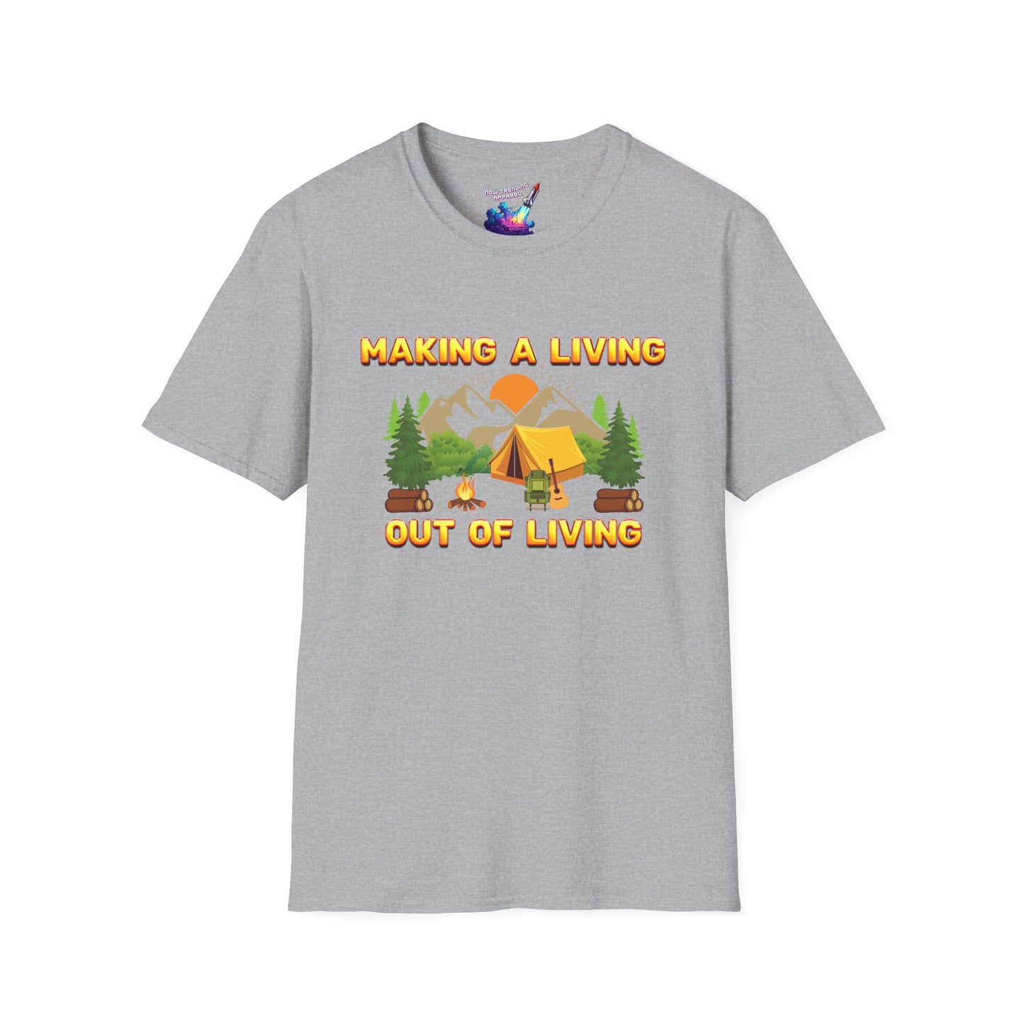 'Making a Living' Unisex Graphic T-Shirt