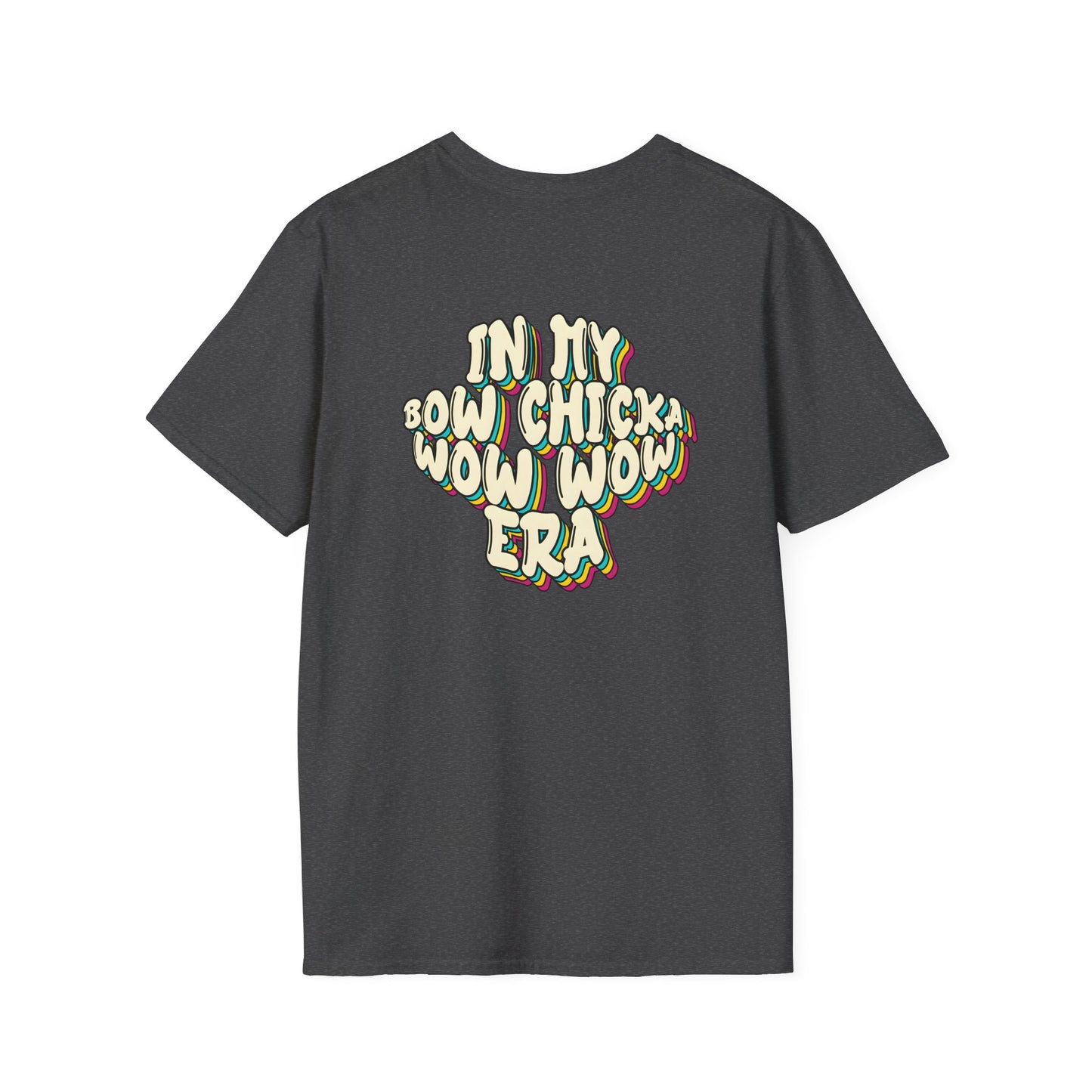 ‘Bow Chicka Wow Wow Era’ Unisex Double-Sided Graphic T-Shirt