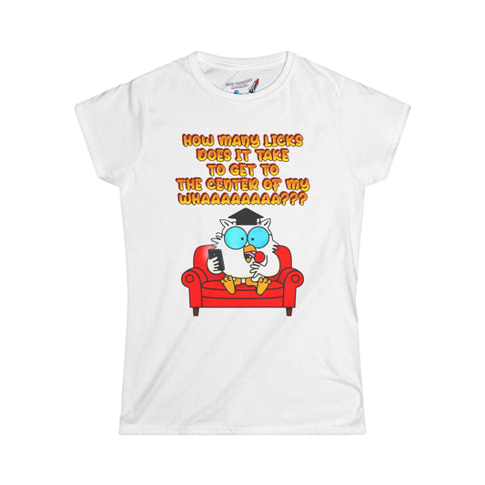 ‘How Many Licks’ Women's Graphic T-Shirt