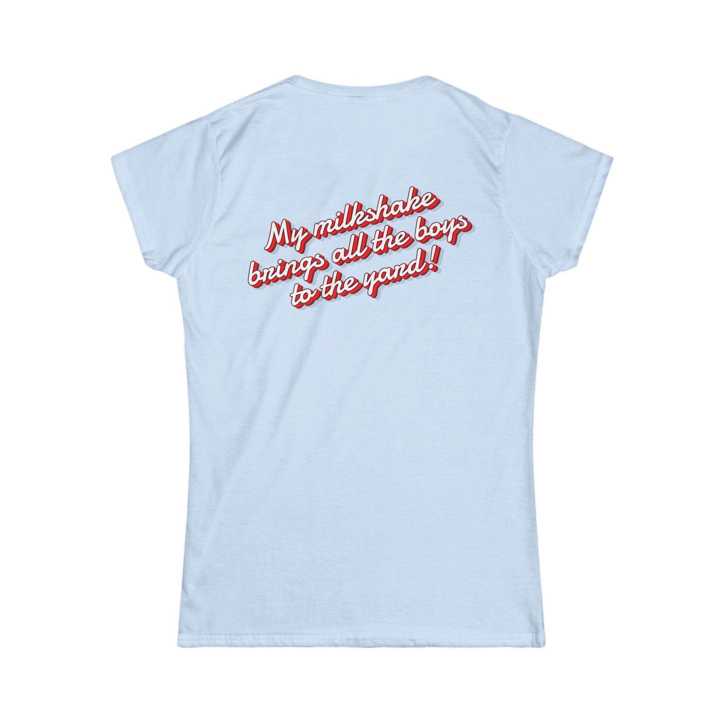 'Milkshake' Women's Double-Sided Graphic T-Shirt