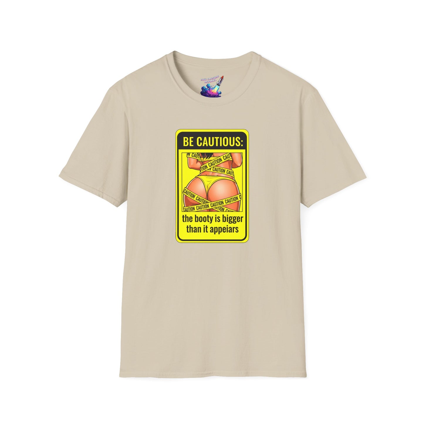 'Be Cautious' Unisex Graphic T-Shirt