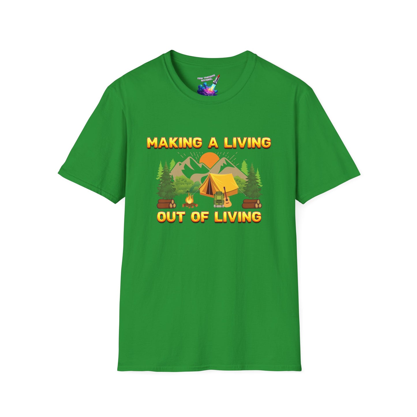 'Making a Living' Unisex Graphic T-Shirt