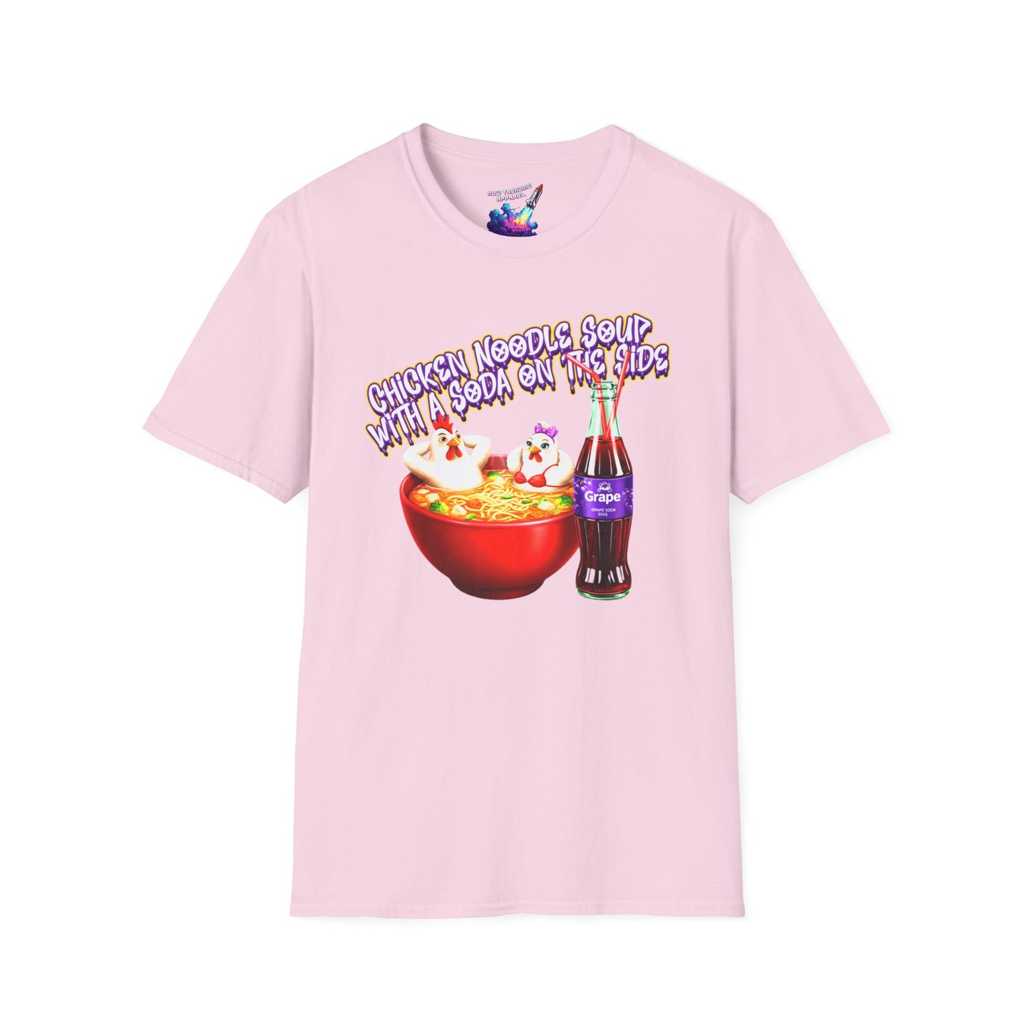 'Chicken Noodle' Unisex Graphic T-Shirt