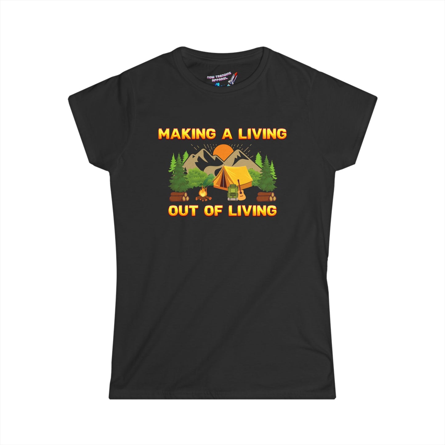 'Making a Living' Women's Graphic T-Shirt