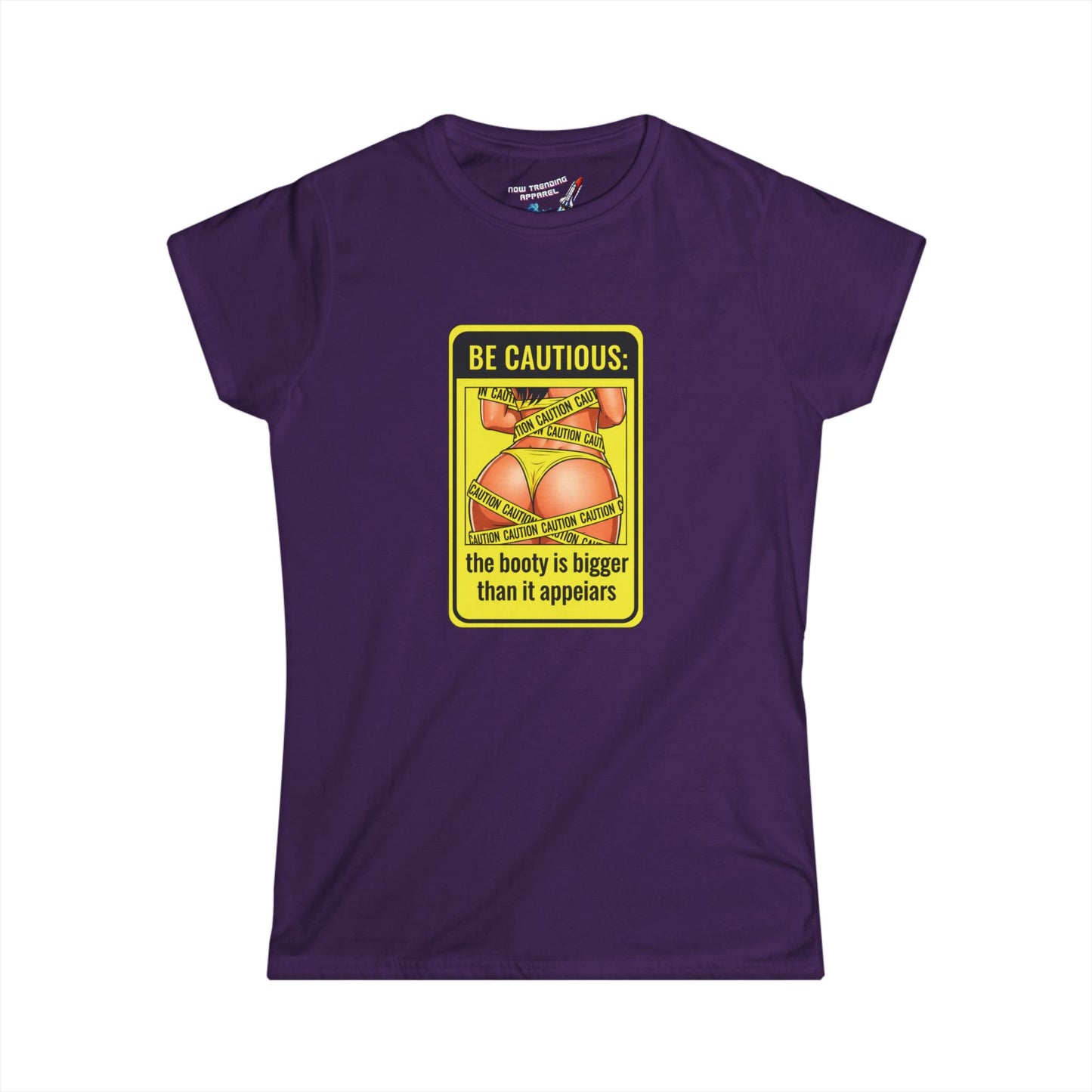 ‘Be Cautious’ Women's Graphic T-Shirt