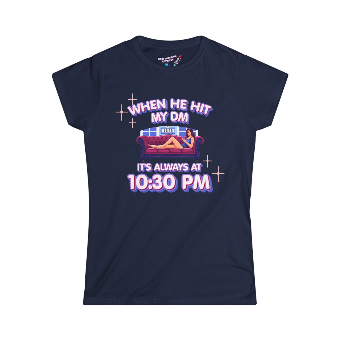 'Hit My DM' Women's Graphic T-Shirt