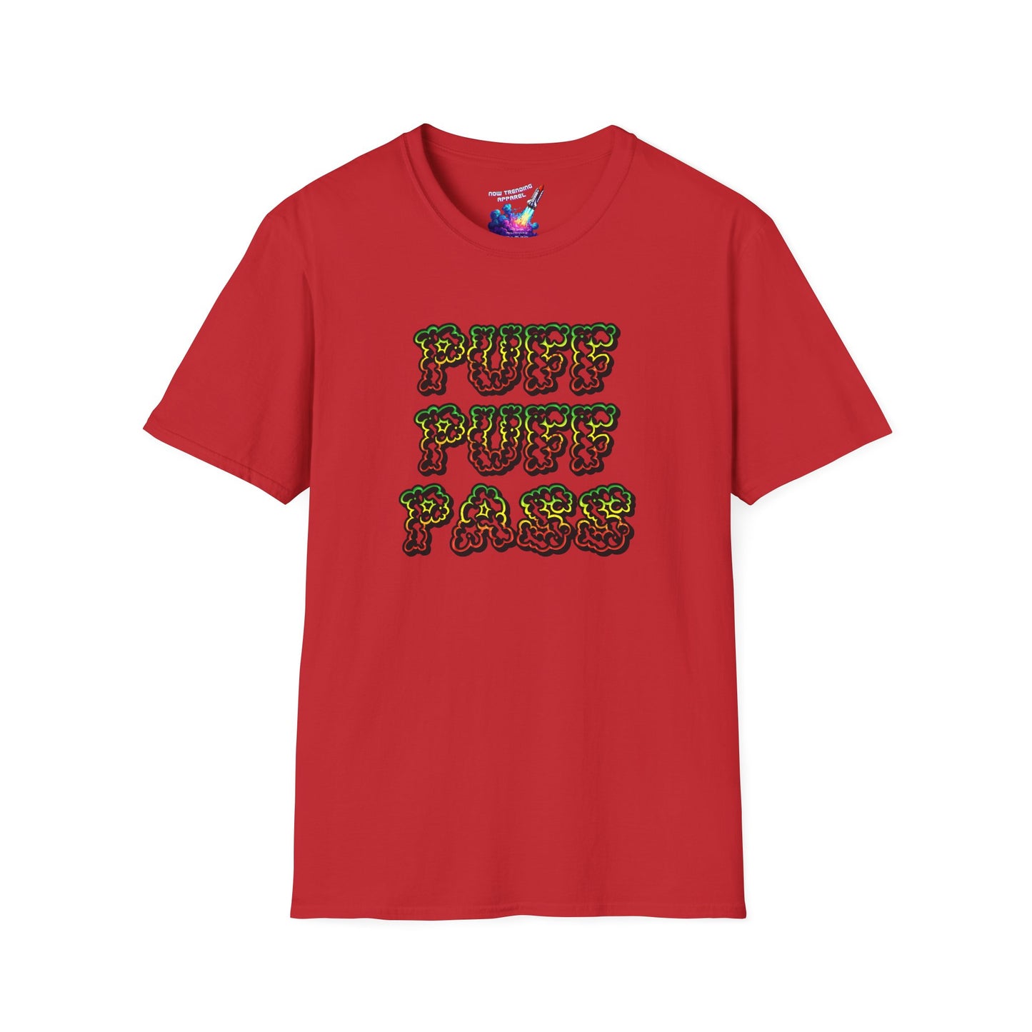 ‘PUFF PUFF PASS’ Unisex Graphic T-Shirt